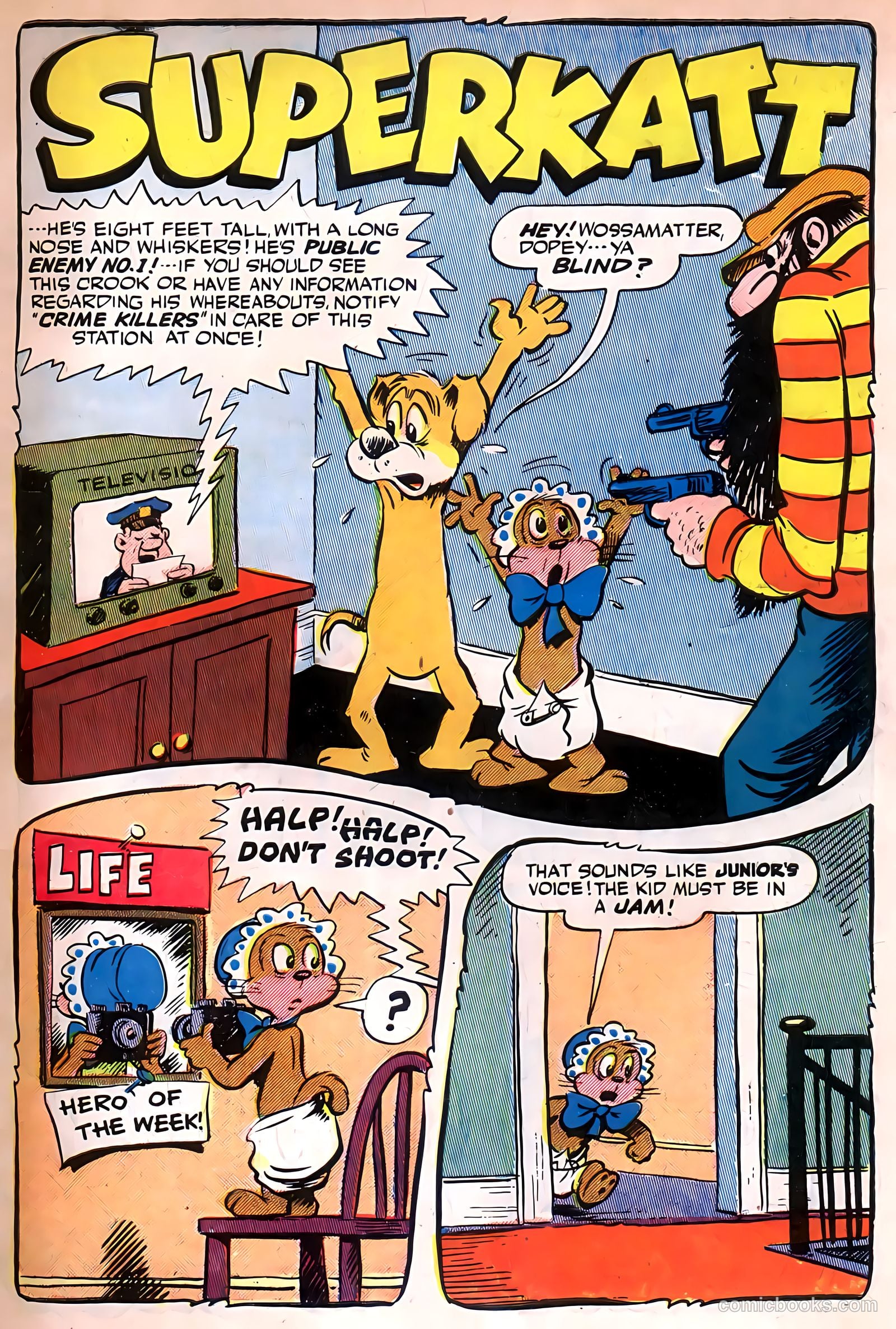 Giggle Comics #57 (1948, Creston Publications Corp.) — page 3 of 52