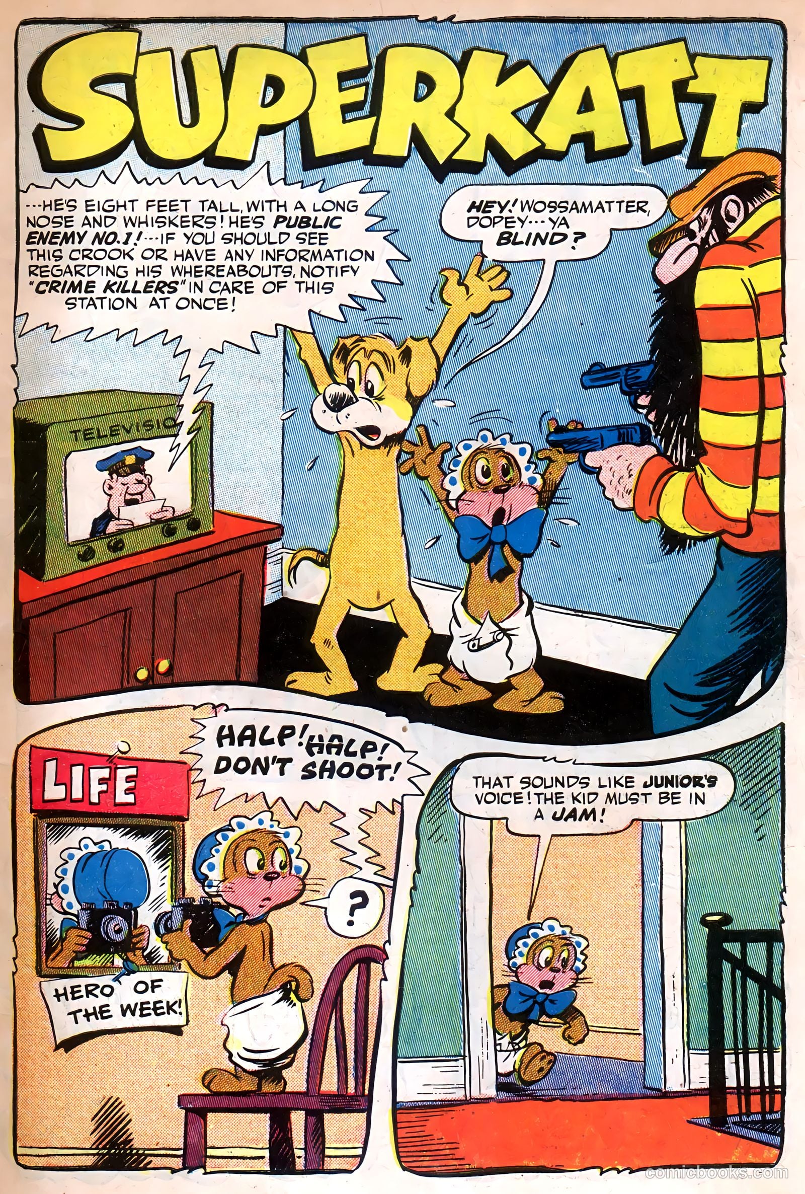 Giggle Comics #57 (1948, Creston Publications Corp.) — page 4 of 52