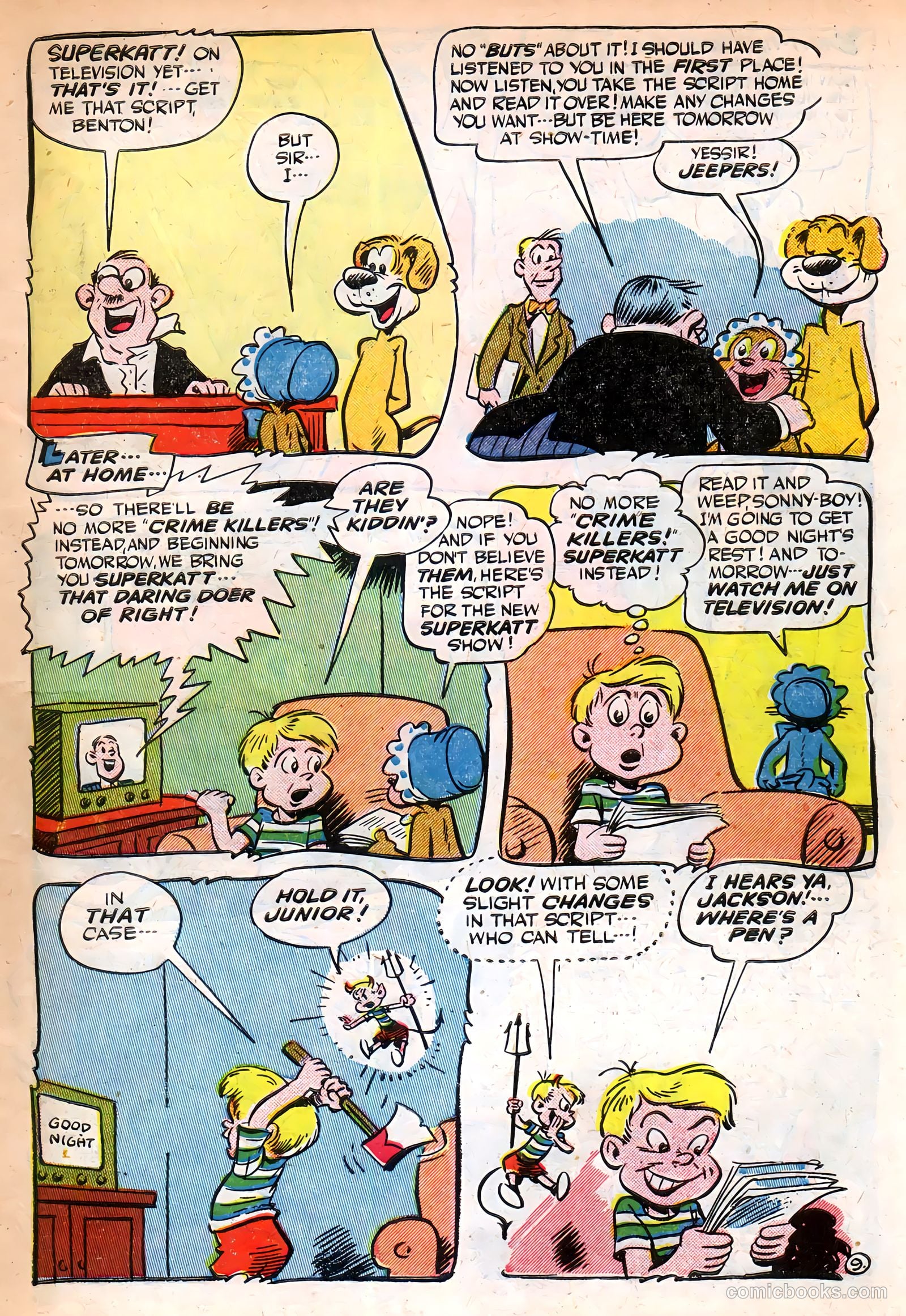 Giggle Comics #57 (1948, Creston Publications Corp.) — page 11 of 52