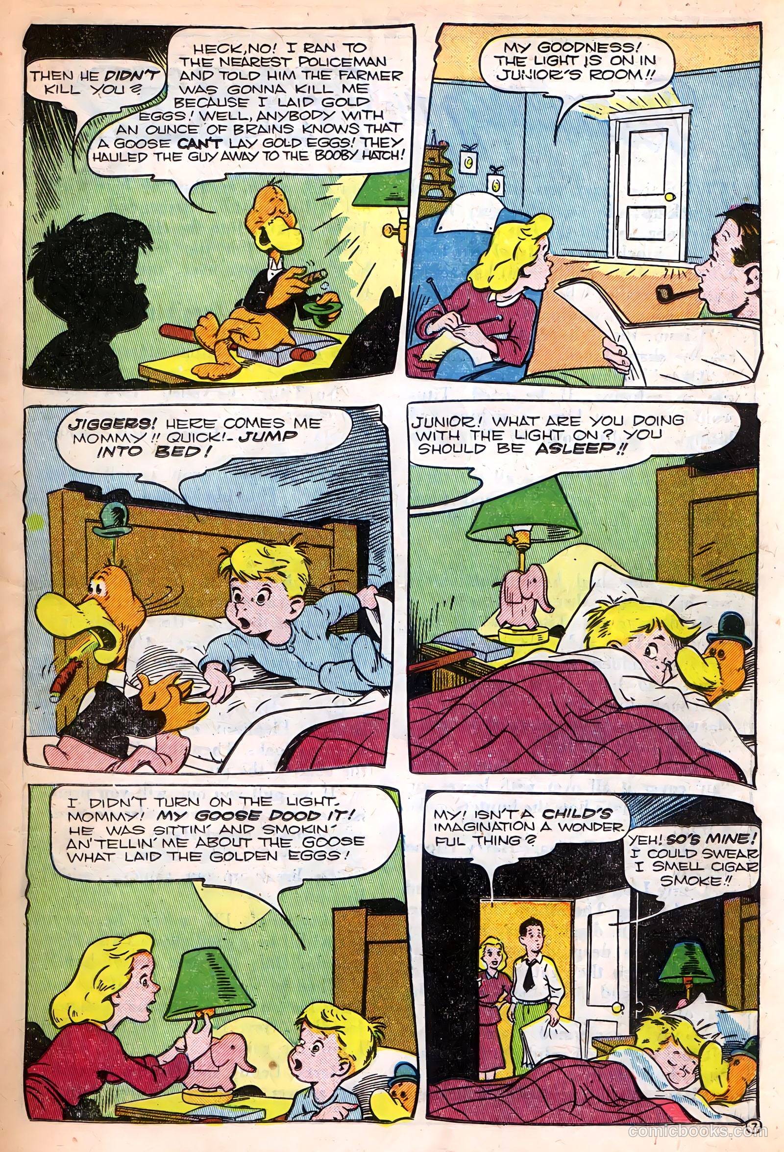 Giggle Comics #57 (1948, Creston Publications Corp.) — page 35 of 52