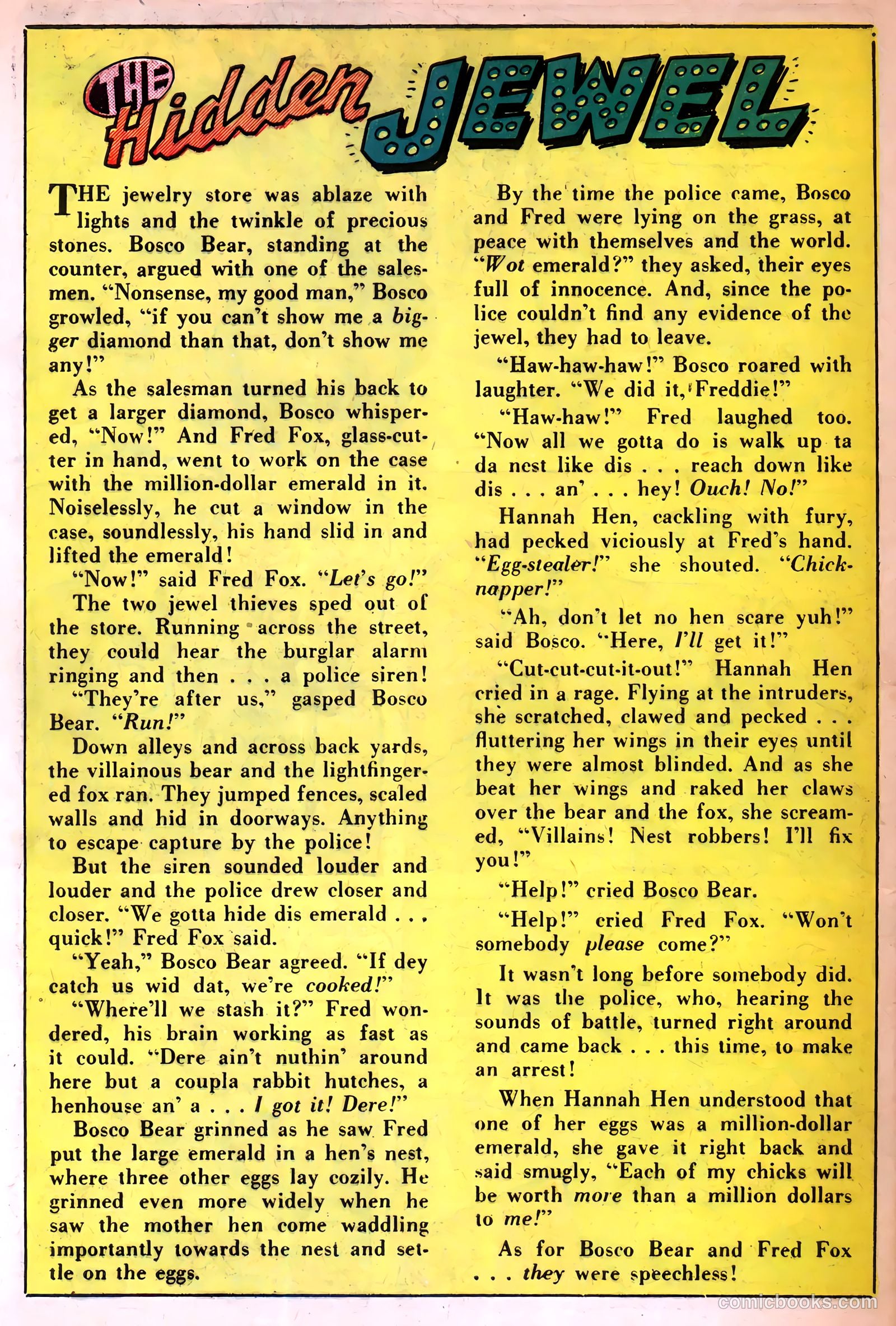 Giggle Comics #57 (1948, Creston Publications Corp.) — page 46 of 52