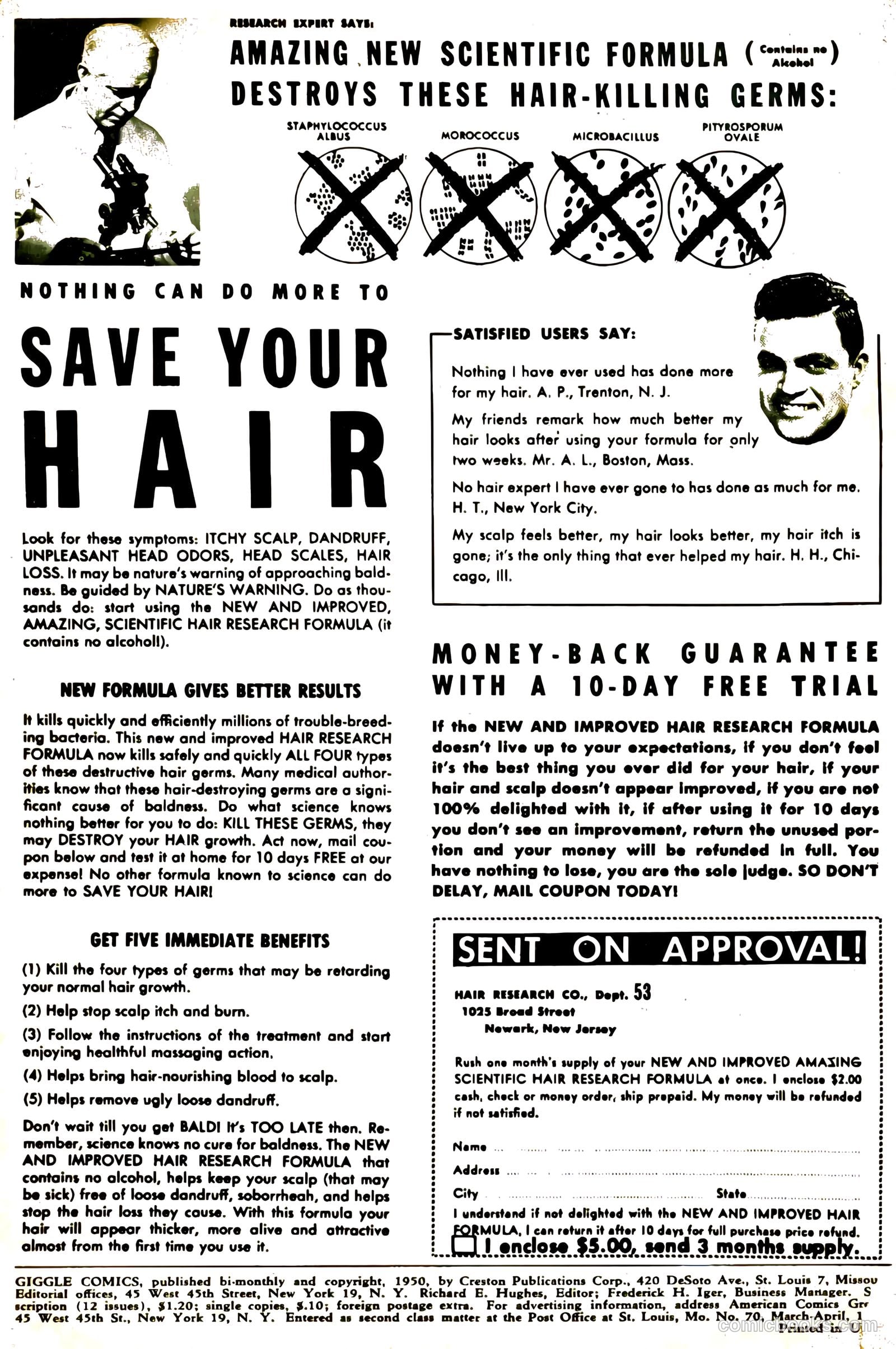 Giggle Comics #70 (1950, Creston Publications Corp.) — page 2 of 52
