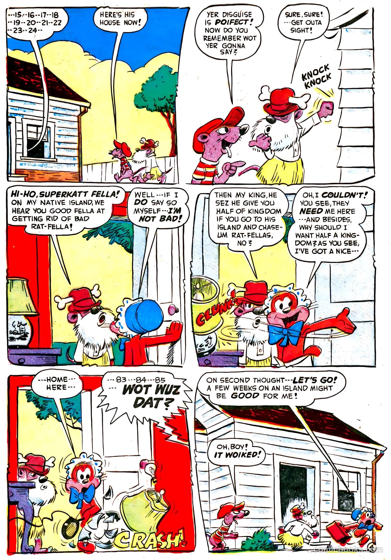Giggle Comics #70 (1950, Creston Publications Corp.) — page 6 of 52