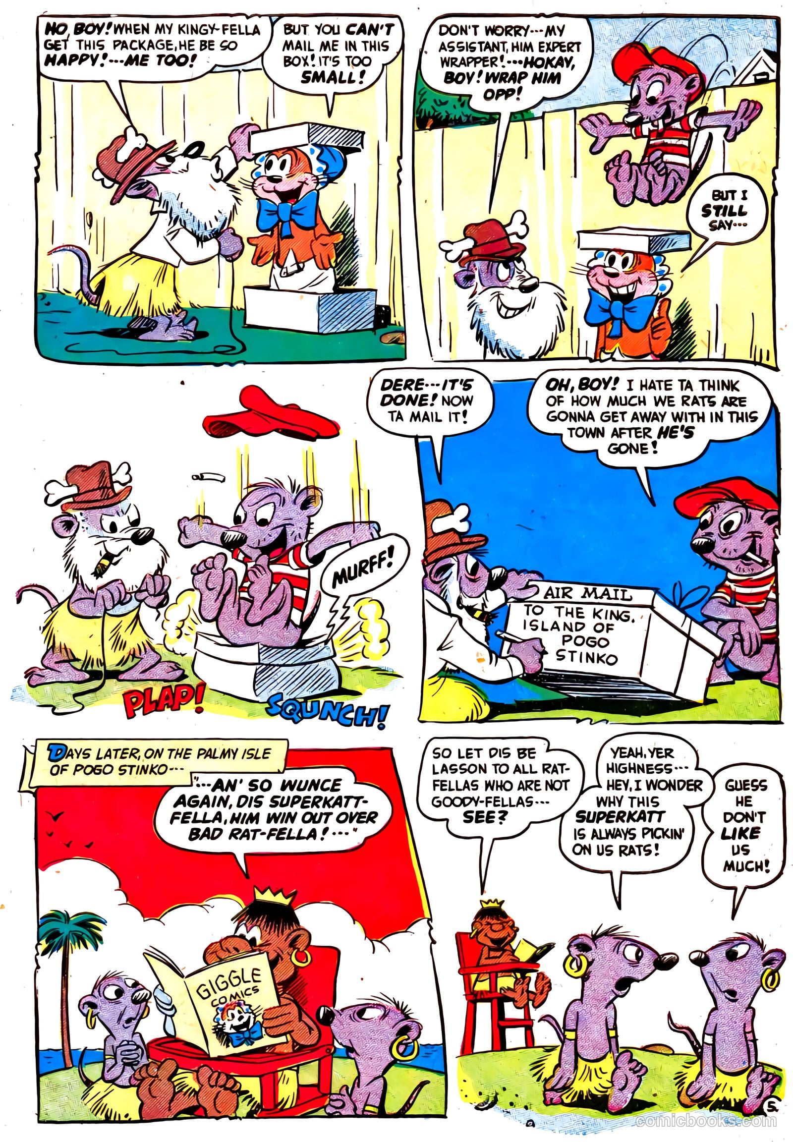 Giggle Comics #70 (1950, Creston Publications Corp.) — page 7 of 52