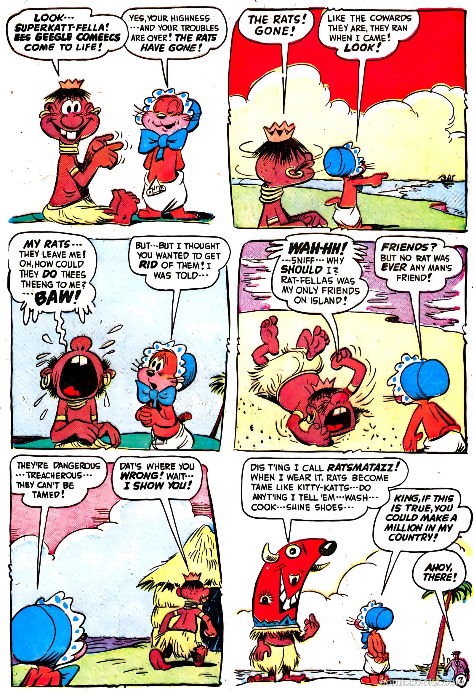 Giggle Comics #70 (1950, Creston Publications Corp.) — page 9 of 52