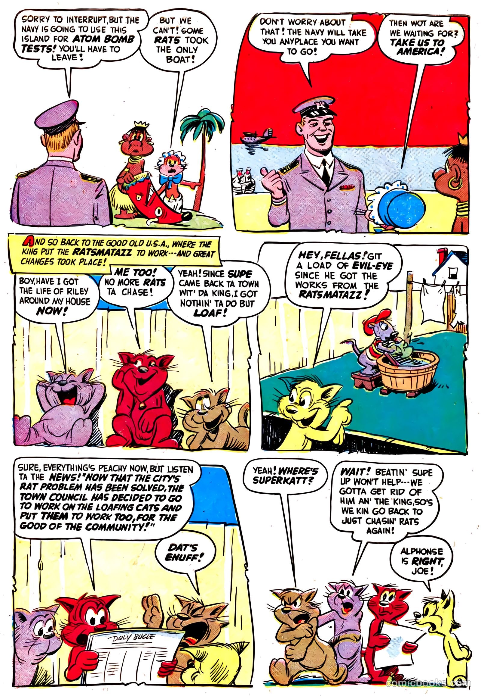 Giggle Comics #70 (1950, Creston Publications Corp.) — page 10 of 52