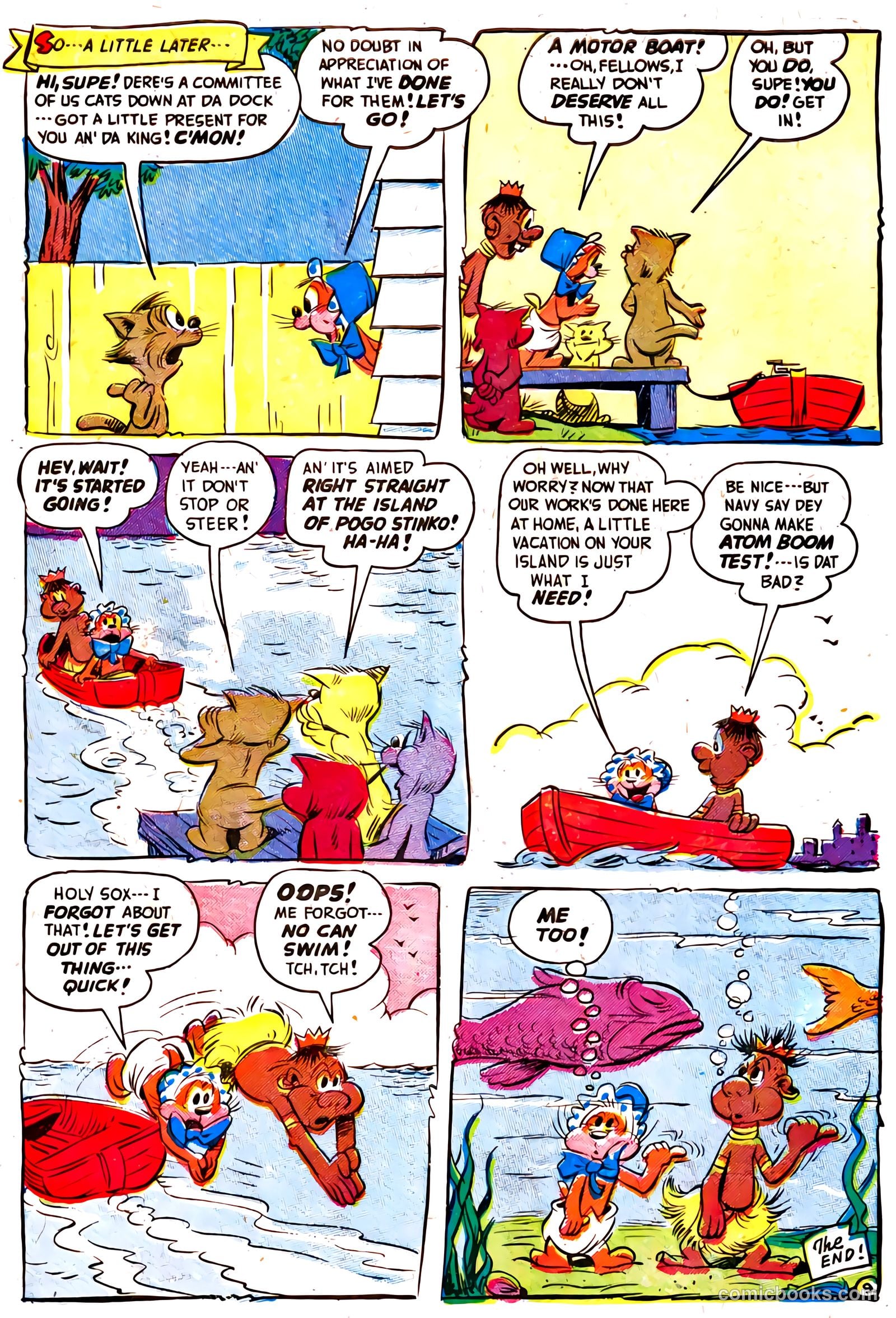 Giggle Comics #70 (1950, Creston Publications Corp.) — page 11 of 52
