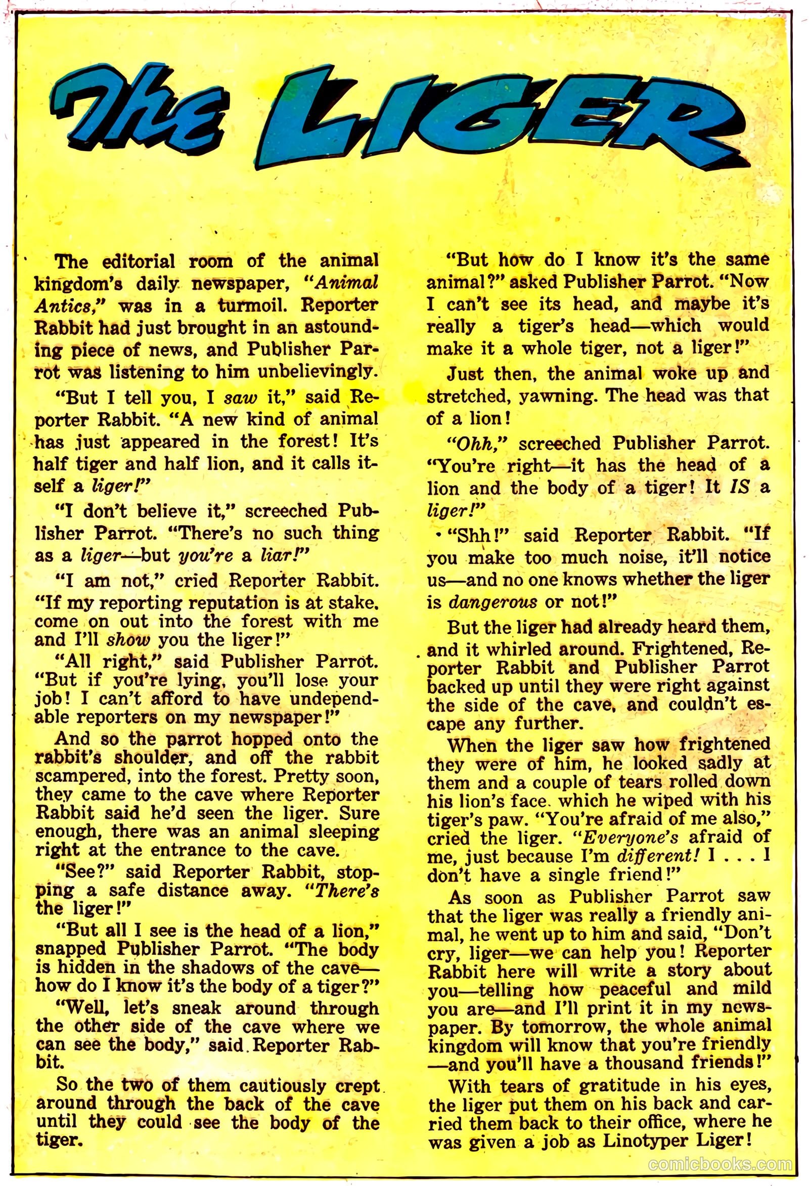 Giggle Comics #70 (1950, Creston Publications Corp.) — page 12 of 52