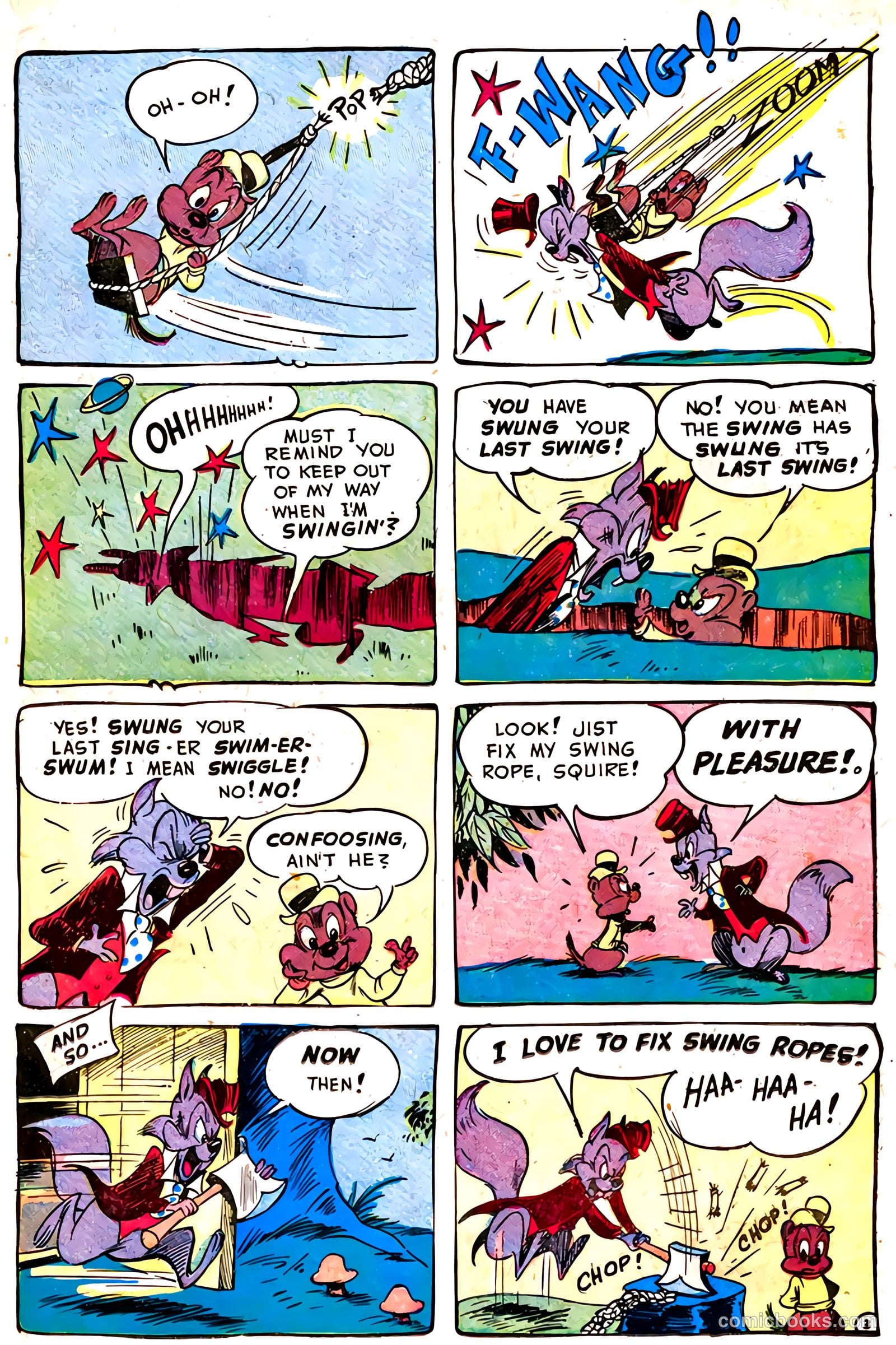 Giggle Comics #70 (1950, Creston Publications Corp.) — page 31 of 52