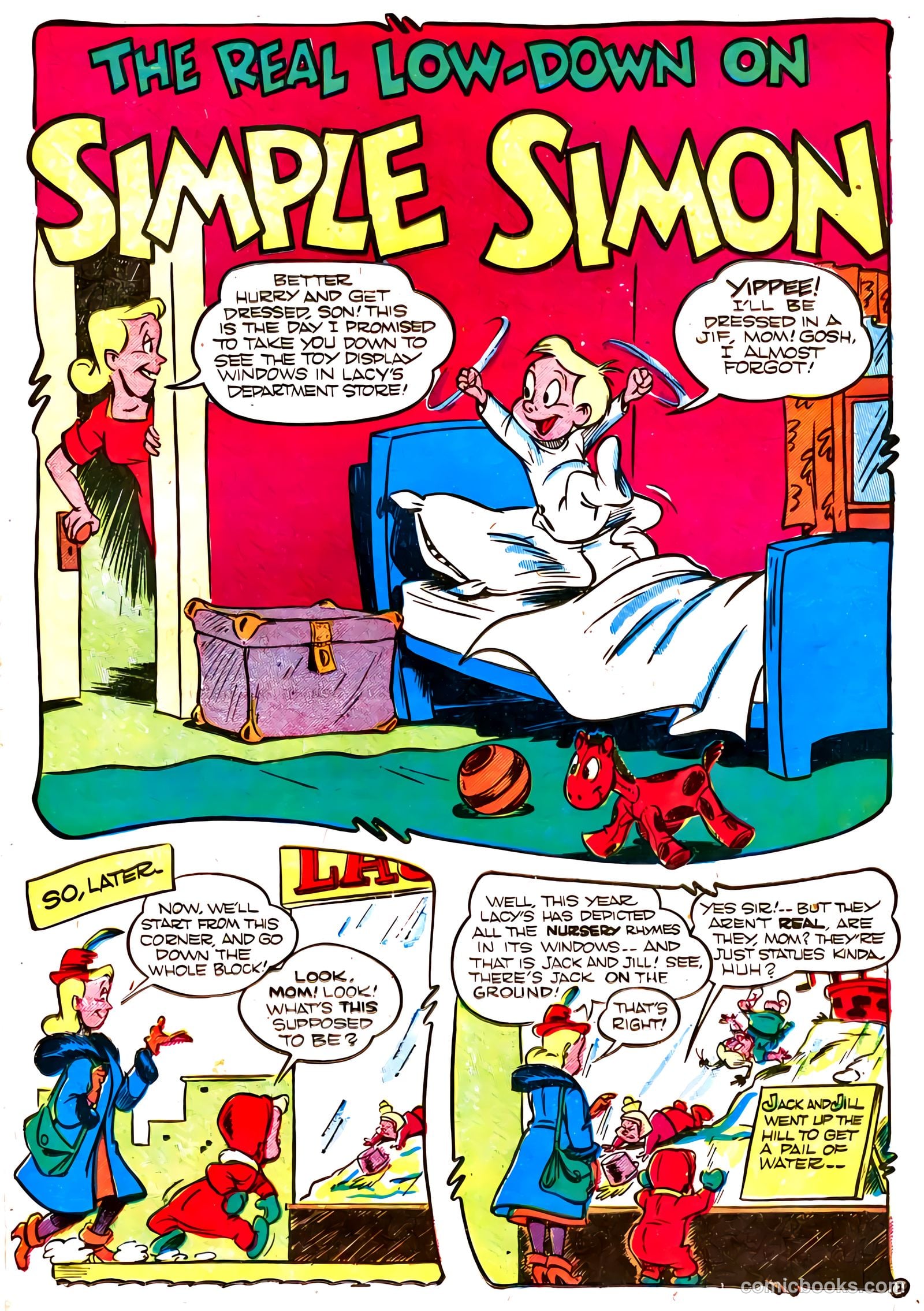 Giggle Comics #70 (1950, Creston Publications Corp.) — page 35 of 52