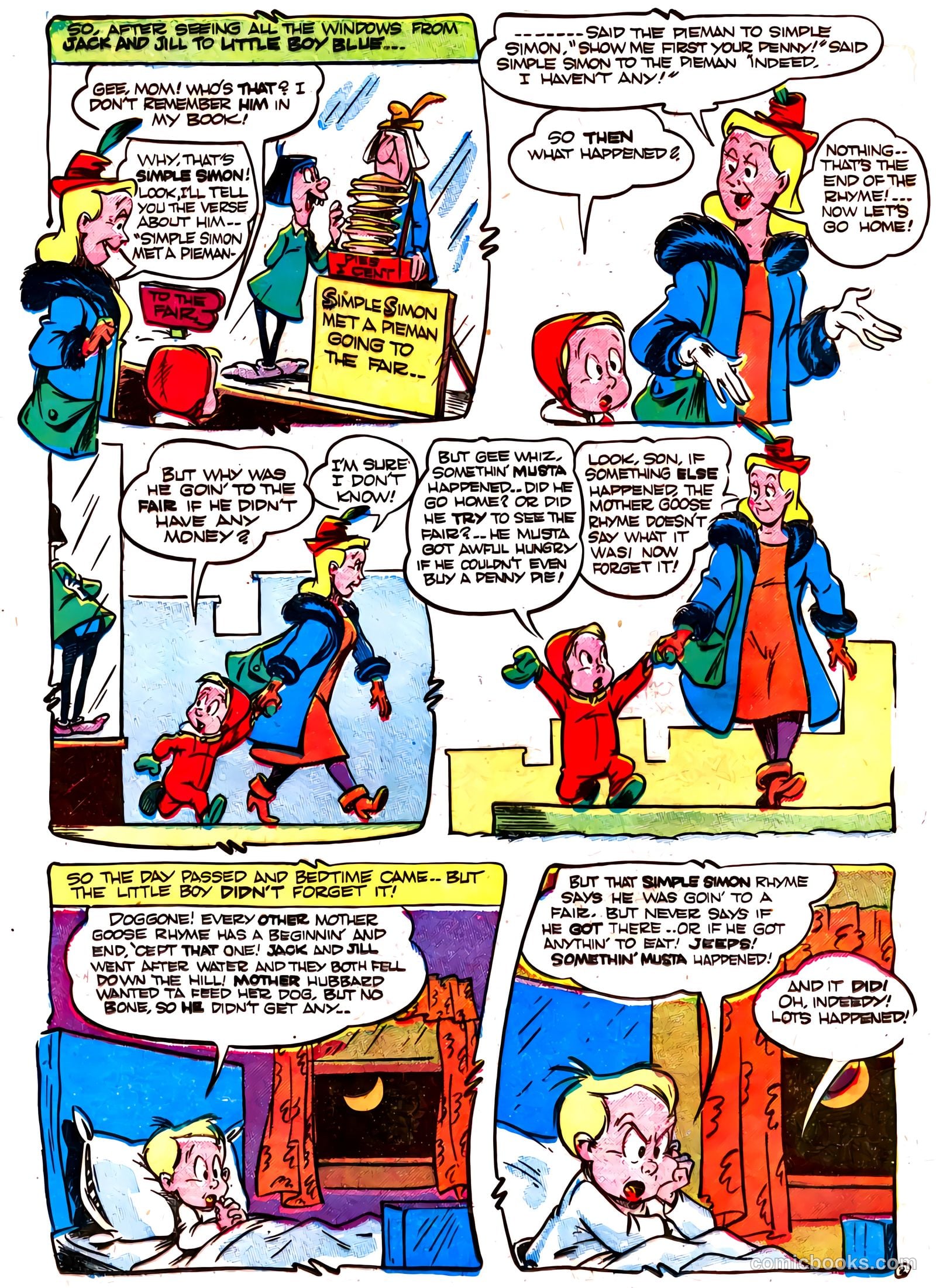 Giggle Comics #70 (1950, Creston Publications Corp.) — page 36 of 52