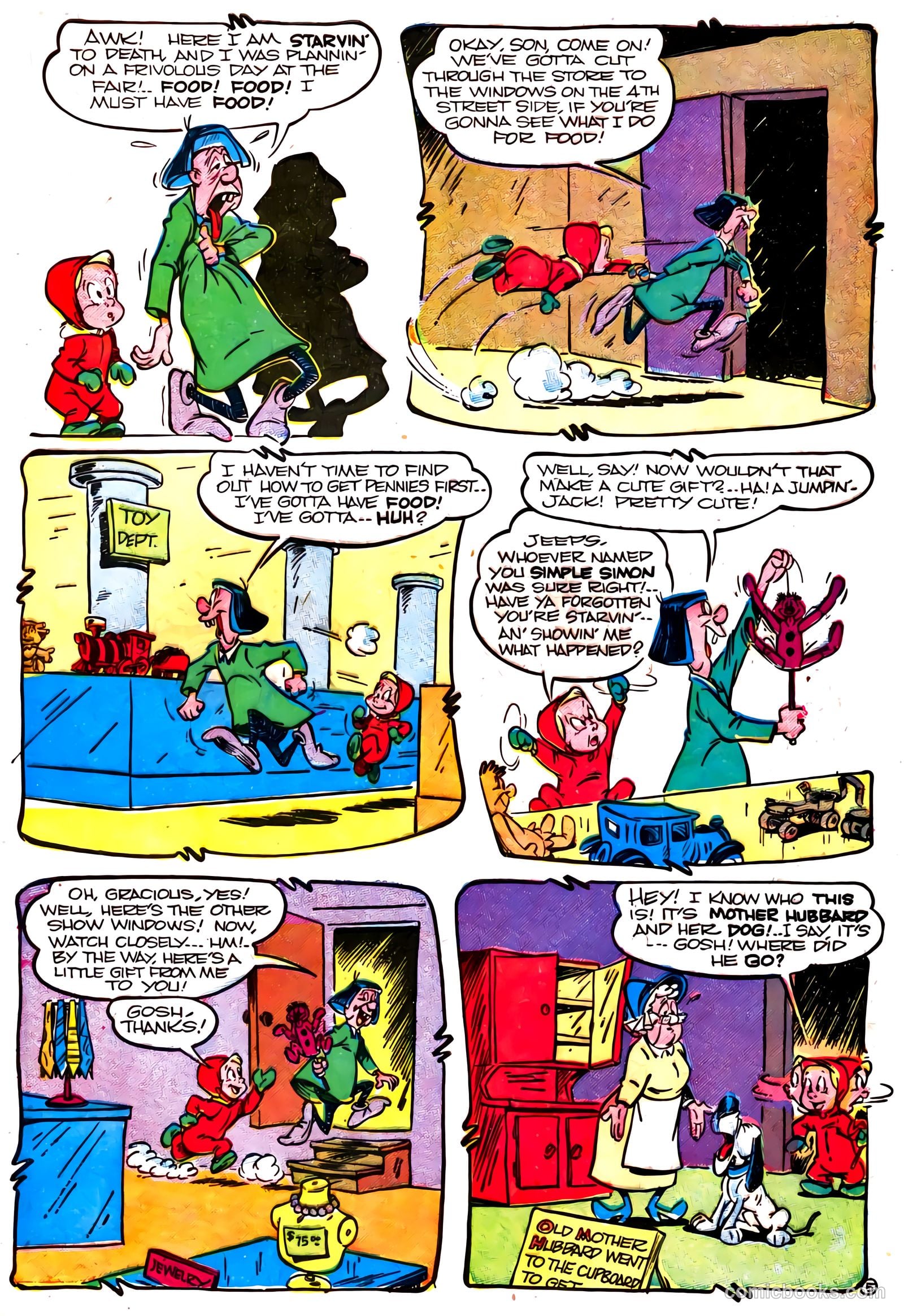 Giggle Comics #70 (1950, Creston Publications Corp.) — page 39 of 52