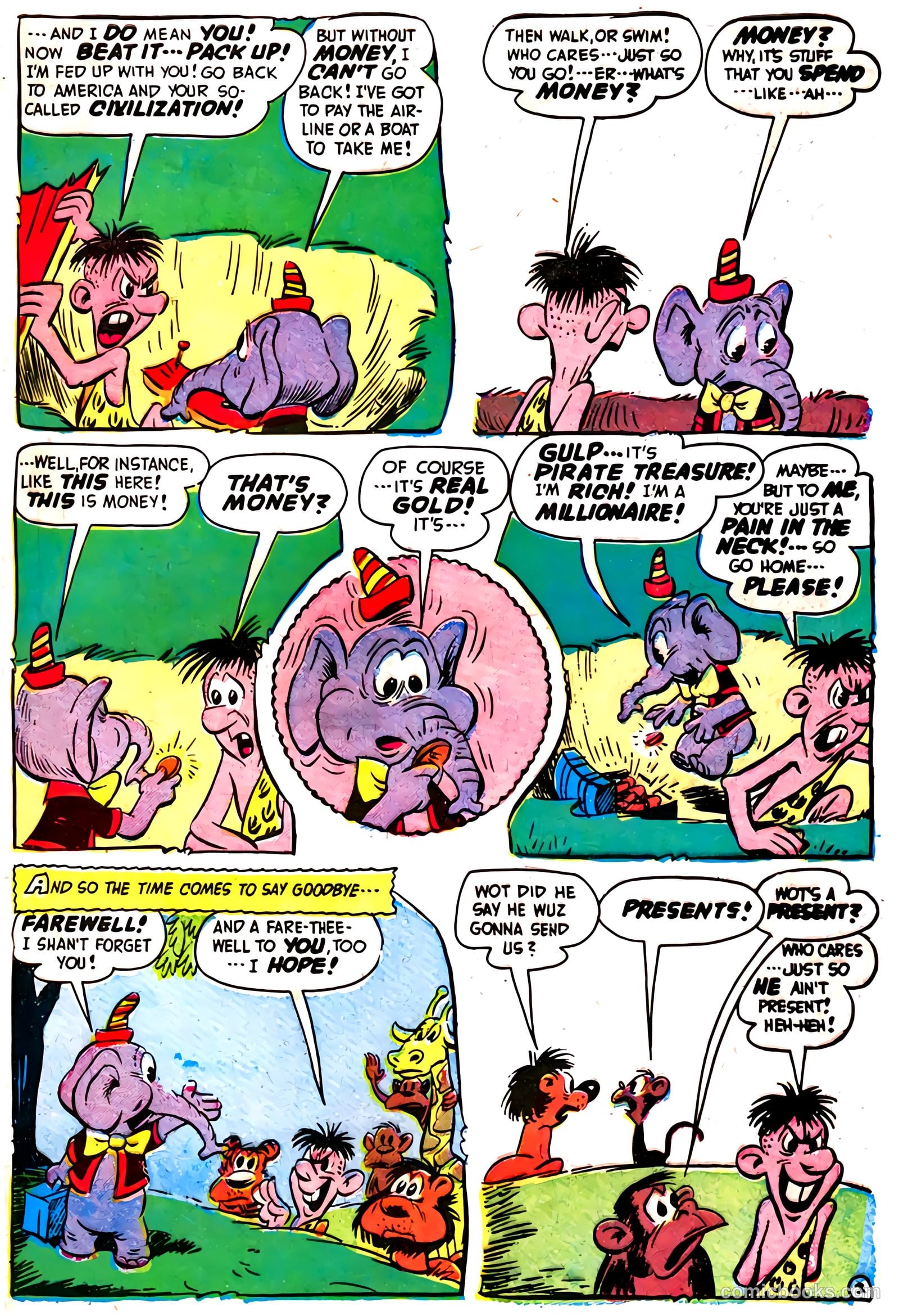 Giggle Comics #70 (1950, Creston Publications Corp.) — page 45 of 52