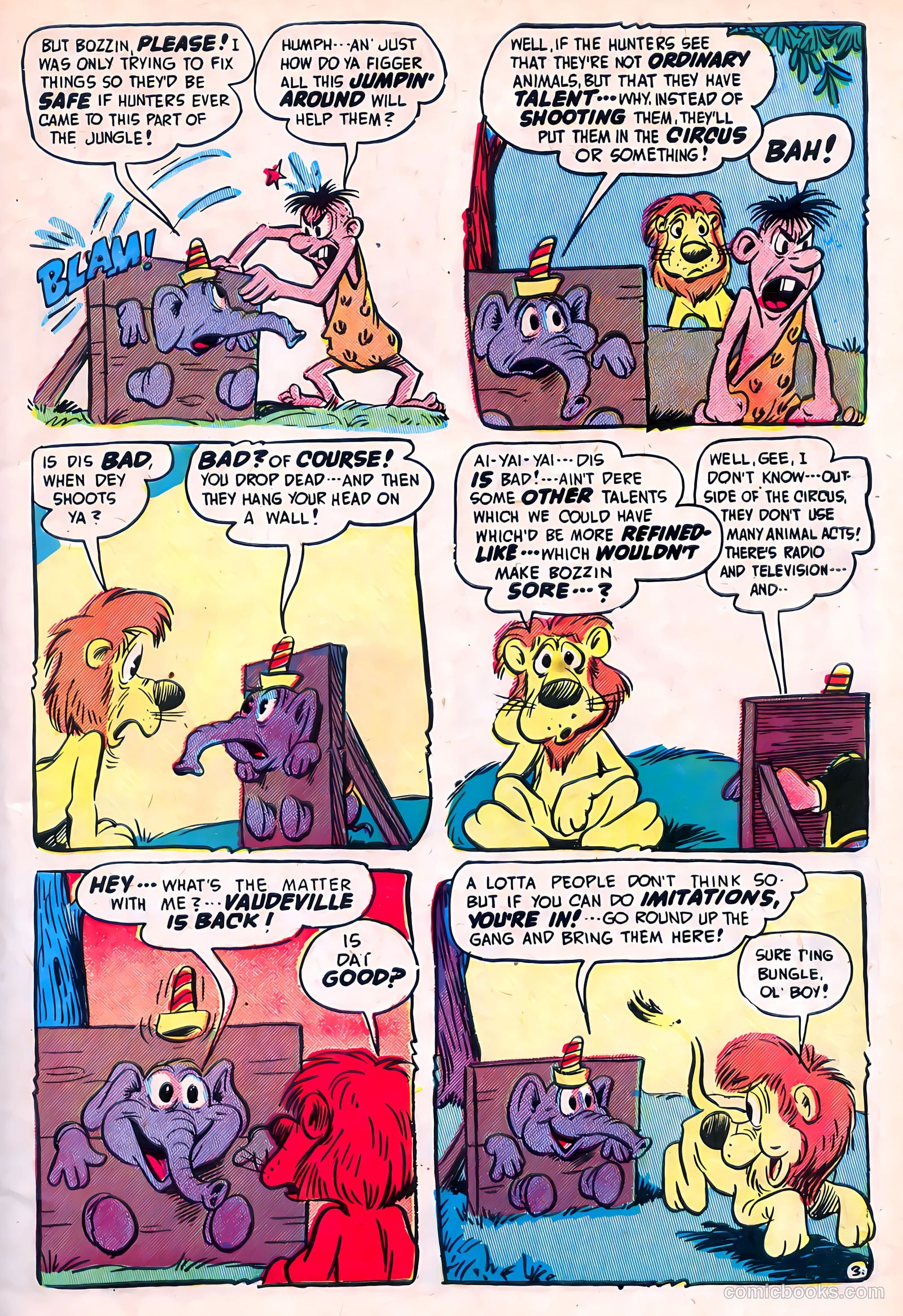 Giggle Comics #71 (1950, Creston Publications Corp.) — page 5 of 51