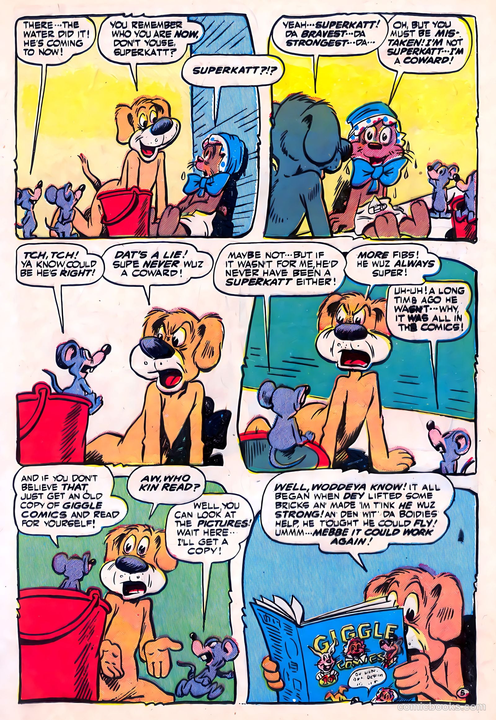 Giggle Comics #71 (1950, Creston Publications Corp.) — page 17 of 51
