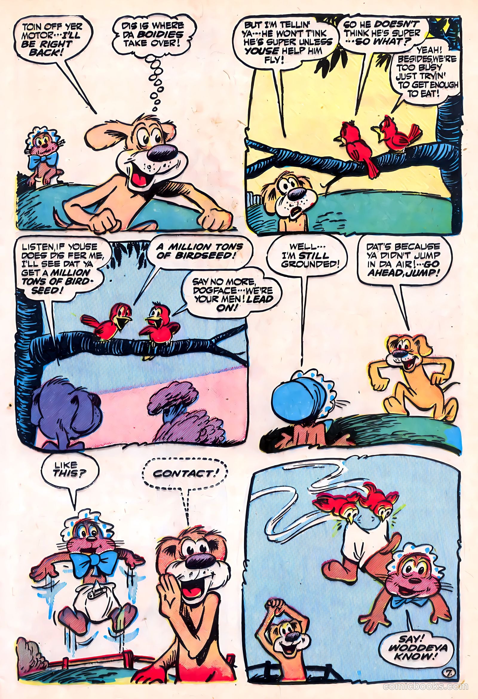 Giggle Comics #71 (1950, Creston Publications Corp.) — page 19 of 51