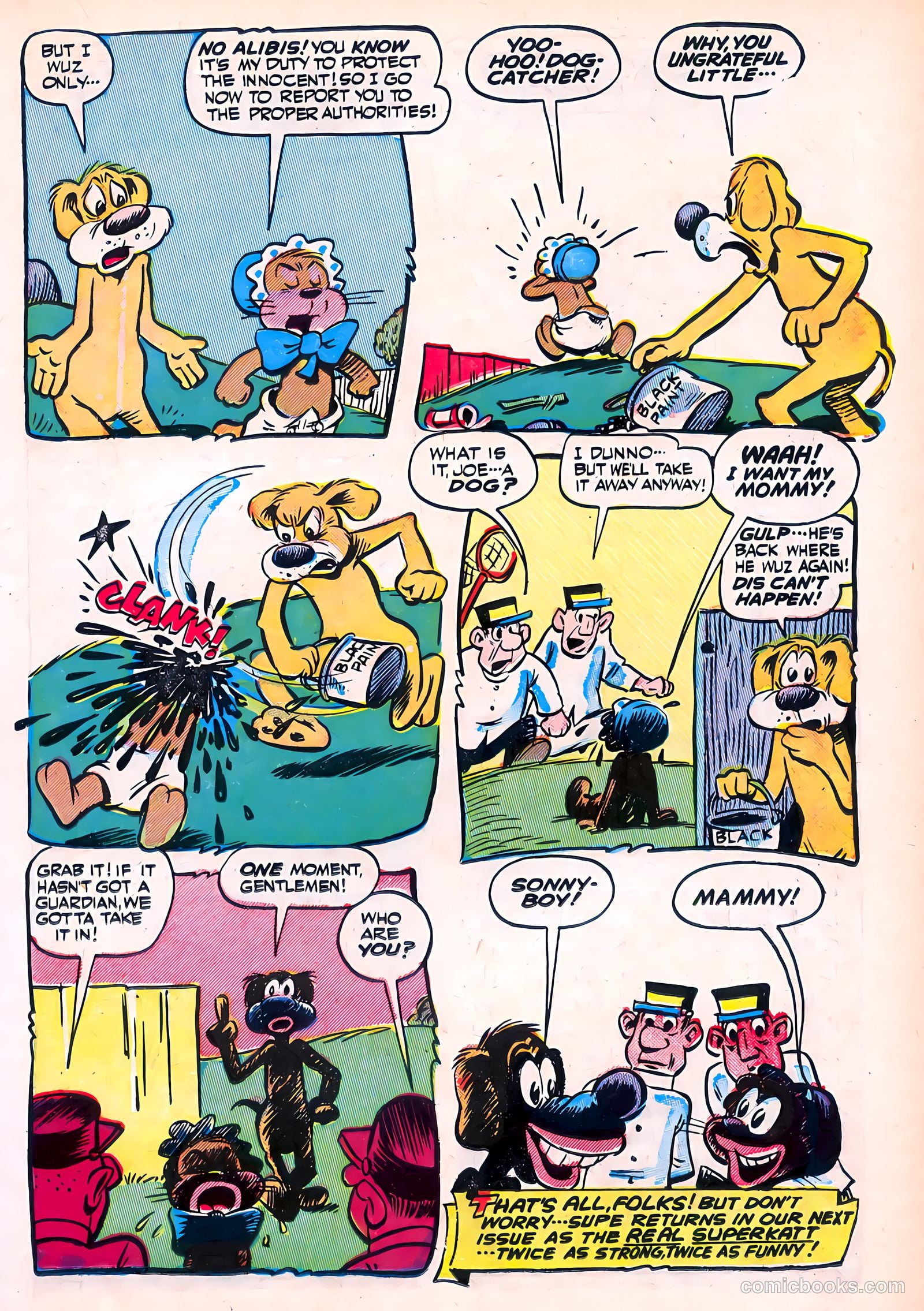 Giggle Comics #71 (1950, Creston Publications Corp.) — page 21 of 51