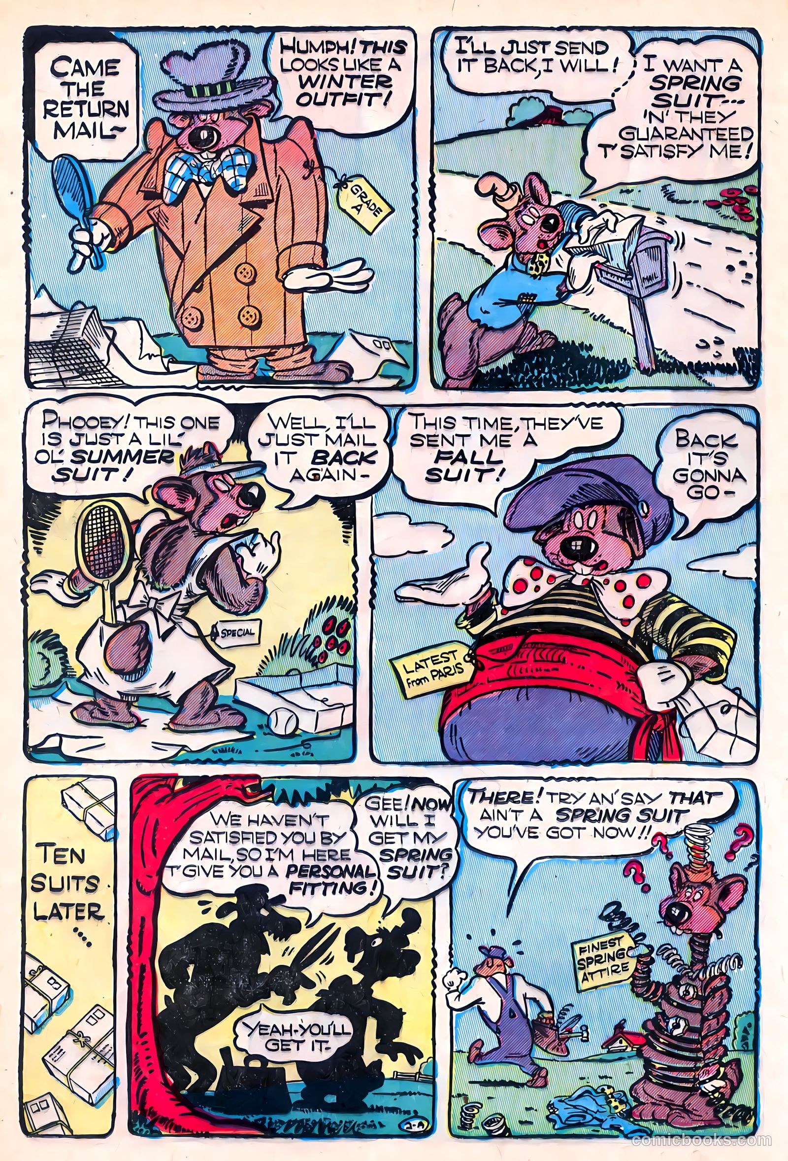 Giggle Comics #71 (1950, Creston Publications Corp.) — page 33 of 51