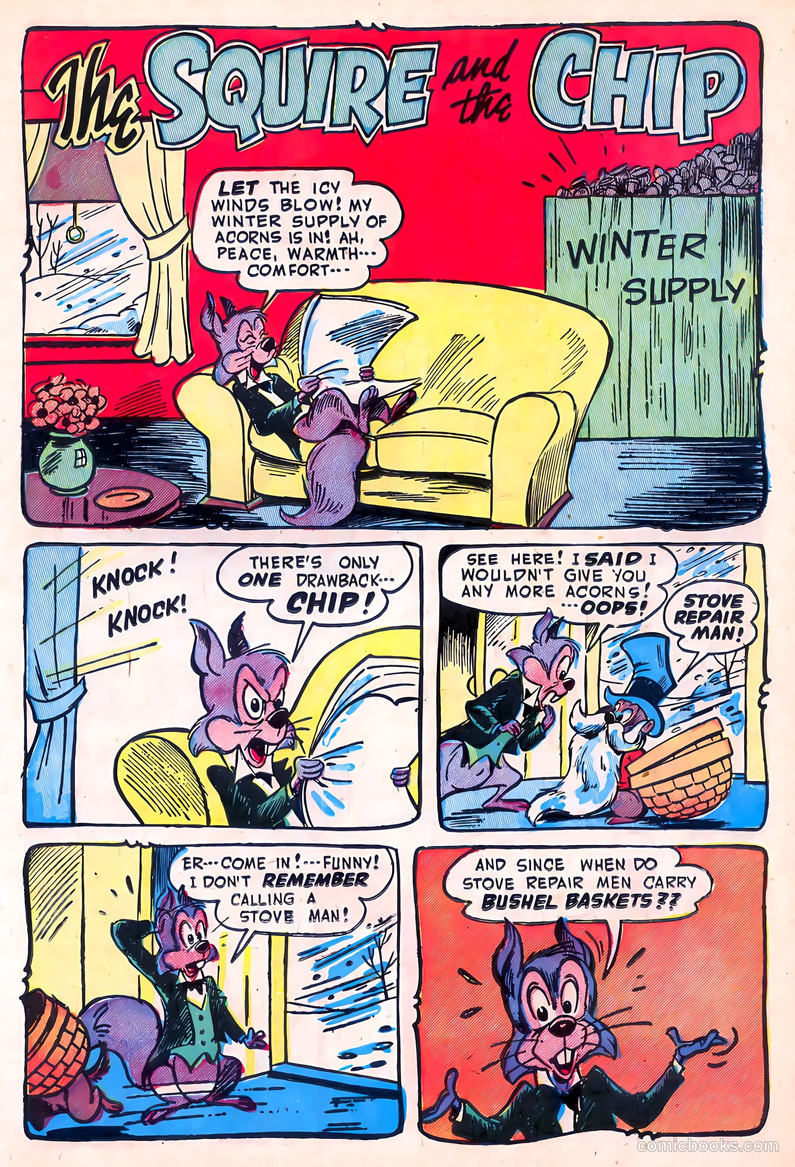 Giggle Comics #71 (1950, Creston Publications Corp.) — page 34 of 51