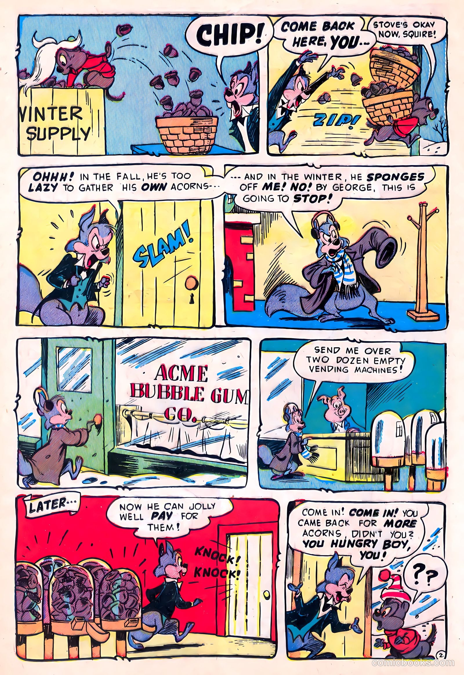 Giggle Comics #71 (1950, Creston Publications Corp.) — page 35 of 51