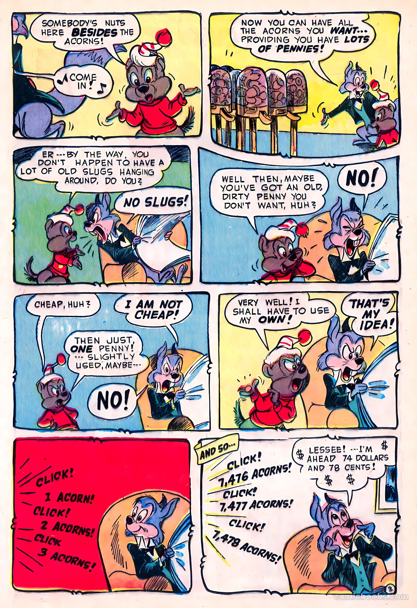 Giggle Comics #71 (1950, Creston Publications Corp.) — page 36 of 51