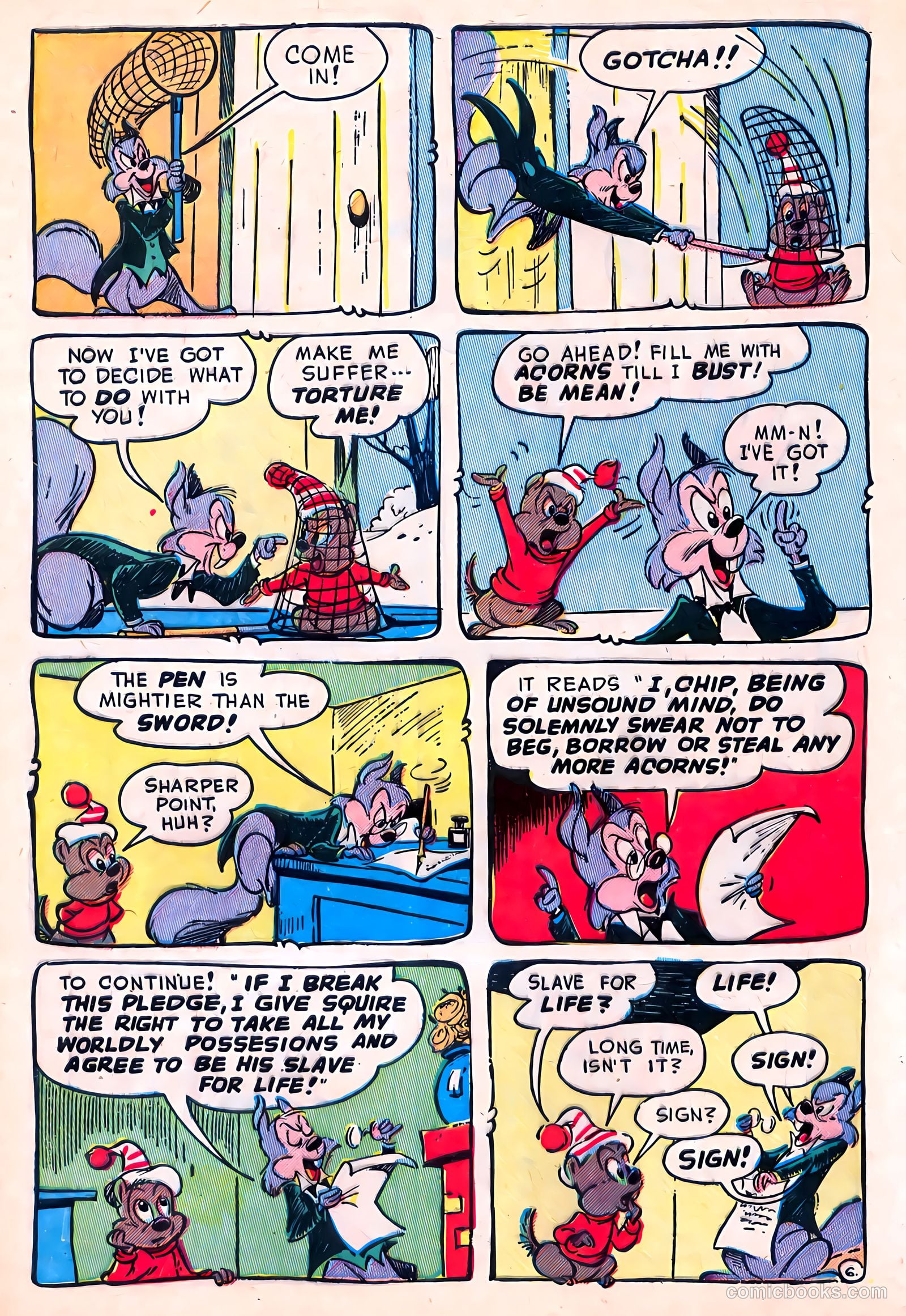 Giggle Comics #71 (1950, Creston Publications Corp.) — page 39 of 51