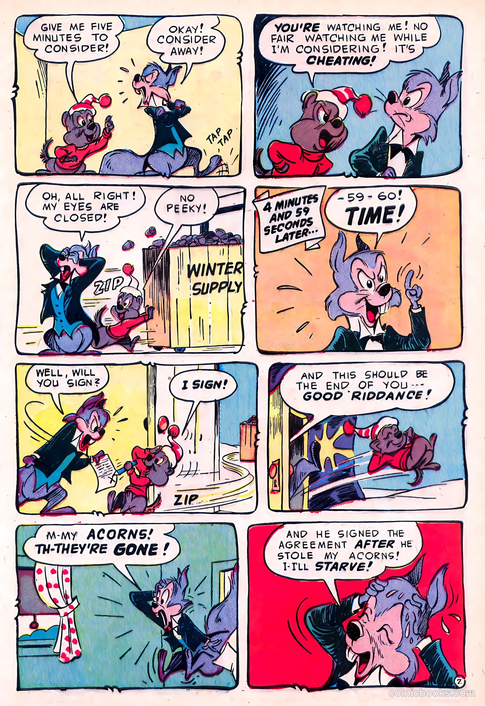 Giggle Comics #71 (1950, Creston Publications Corp.) — page 40 of 51