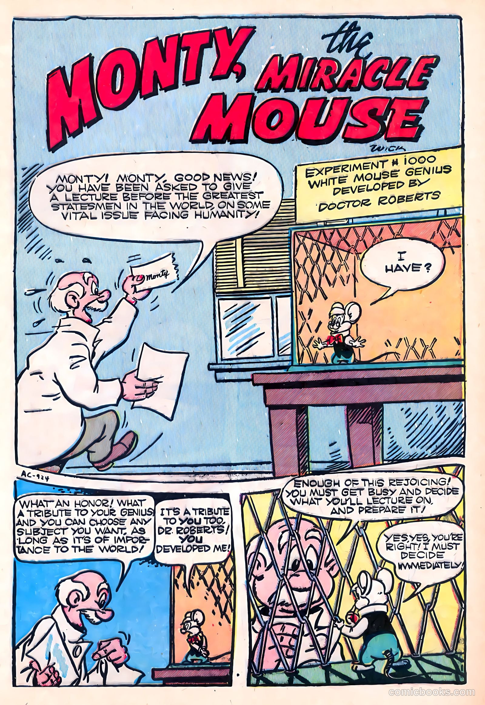 Giggle Comics #71 (1950, Creston Publications Corp.) — page 42 of 51