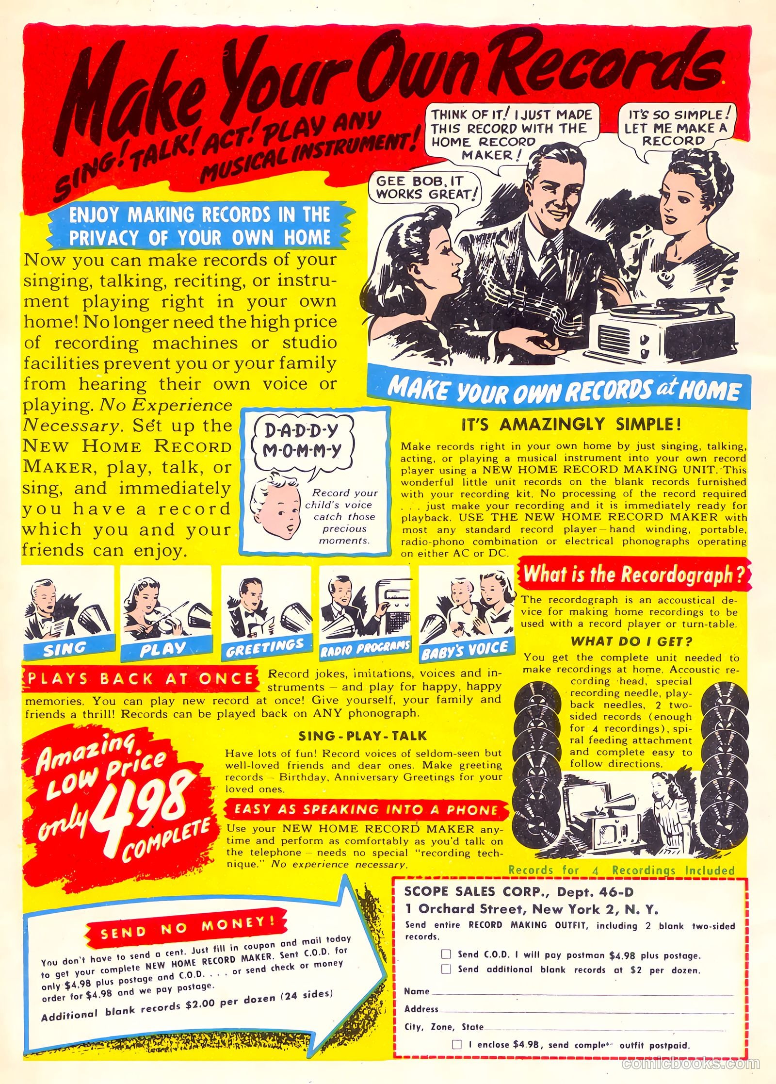 Giggle Comics #71 (1950, Creston Publications Corp.) — page 51 of 51