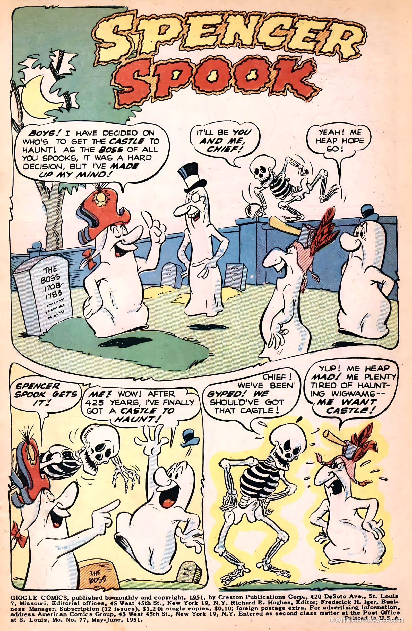 Giggle Comics #77 (1951, Creston Publications Corp.) — page 3 of 52