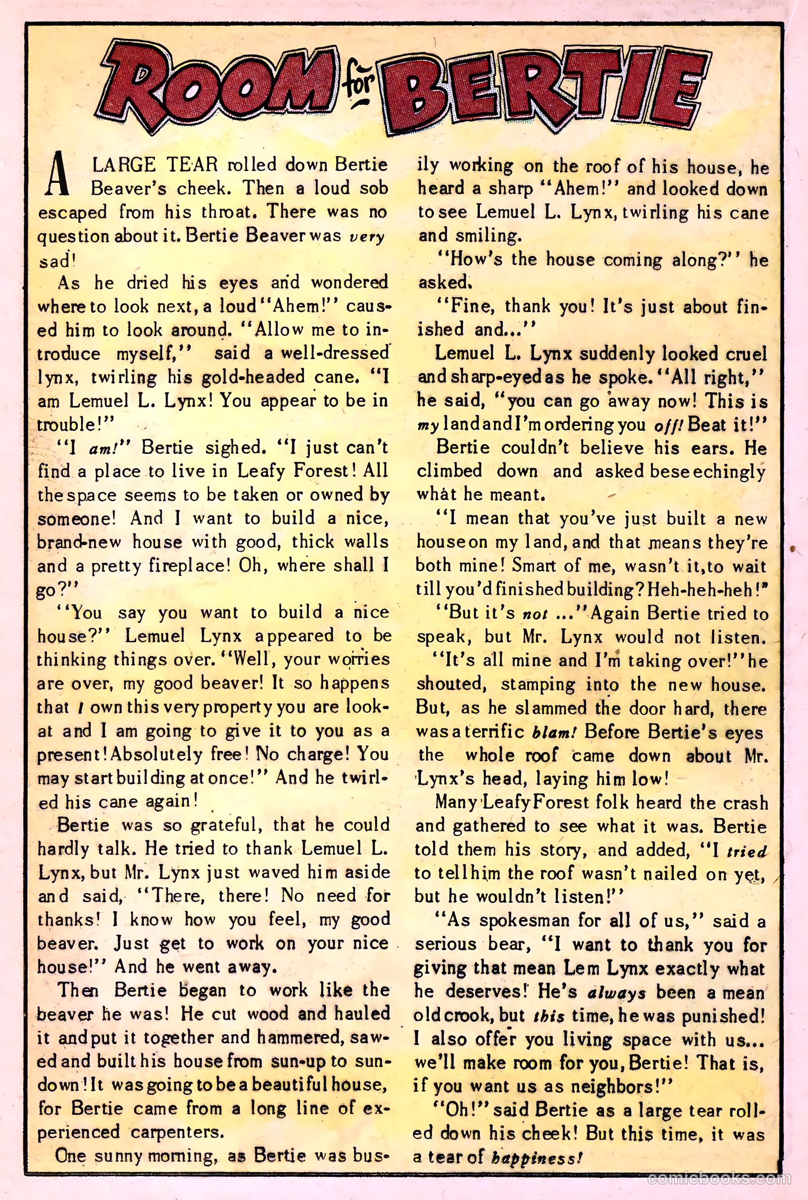 Giggle Comics #77 (1951, Creston Publications Corp.) — page 28 of 52