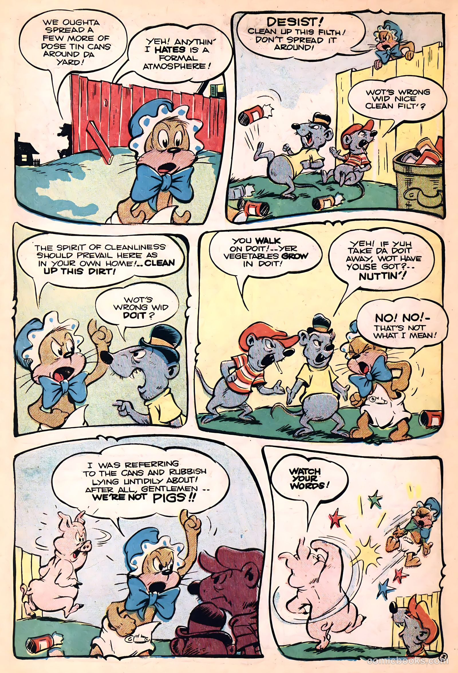 Giggle Comics #77 (1951, Creston Publications Corp.) — page 45 of 52