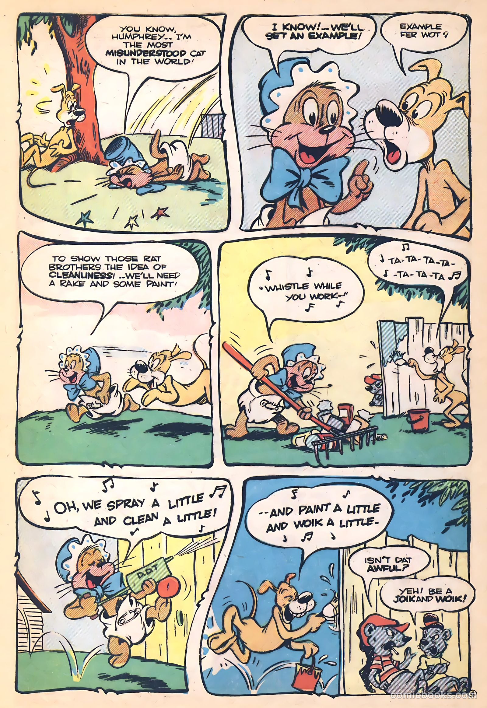 Giggle Comics #77 (1951, Creston Publications Corp.) — page 46 of 52