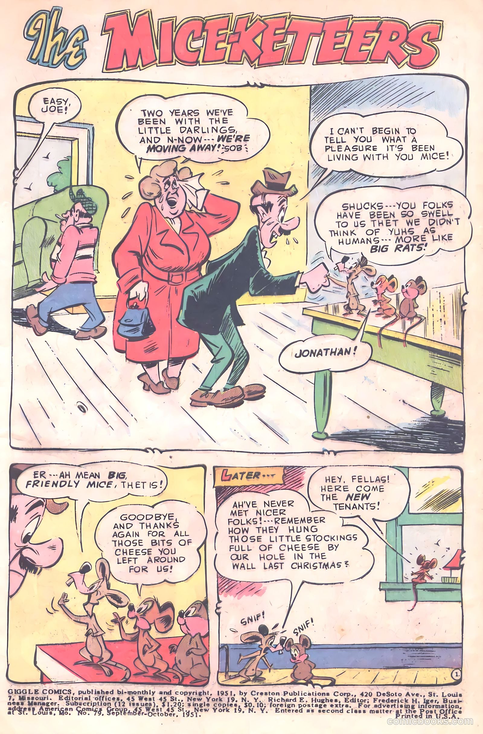 Giggle Comics #79 (1951, Creston Publications Corp.) — page 3 of 52