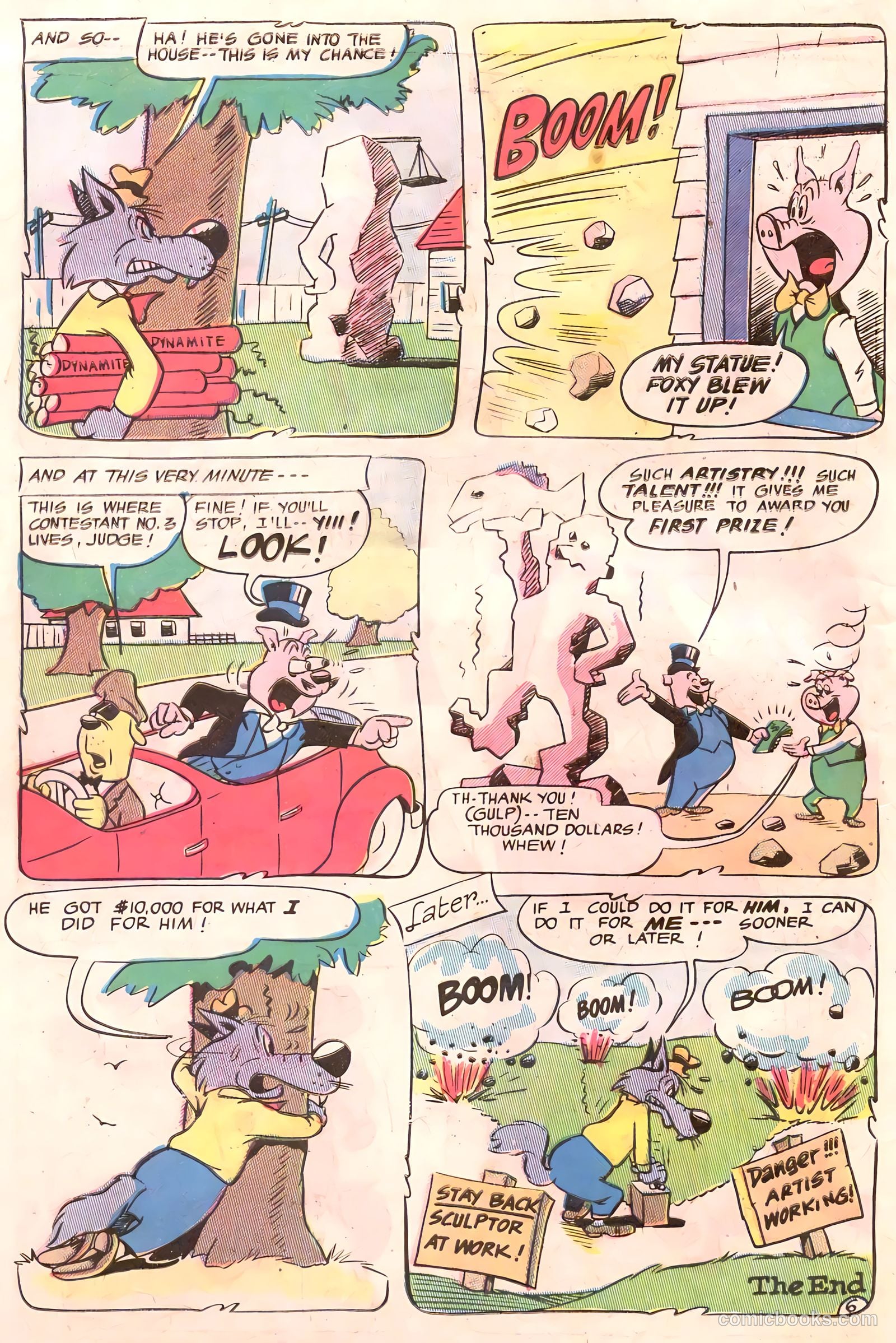 Giggle Comics #79 (1951, Creston Publications Corp.) — page 42 of 52