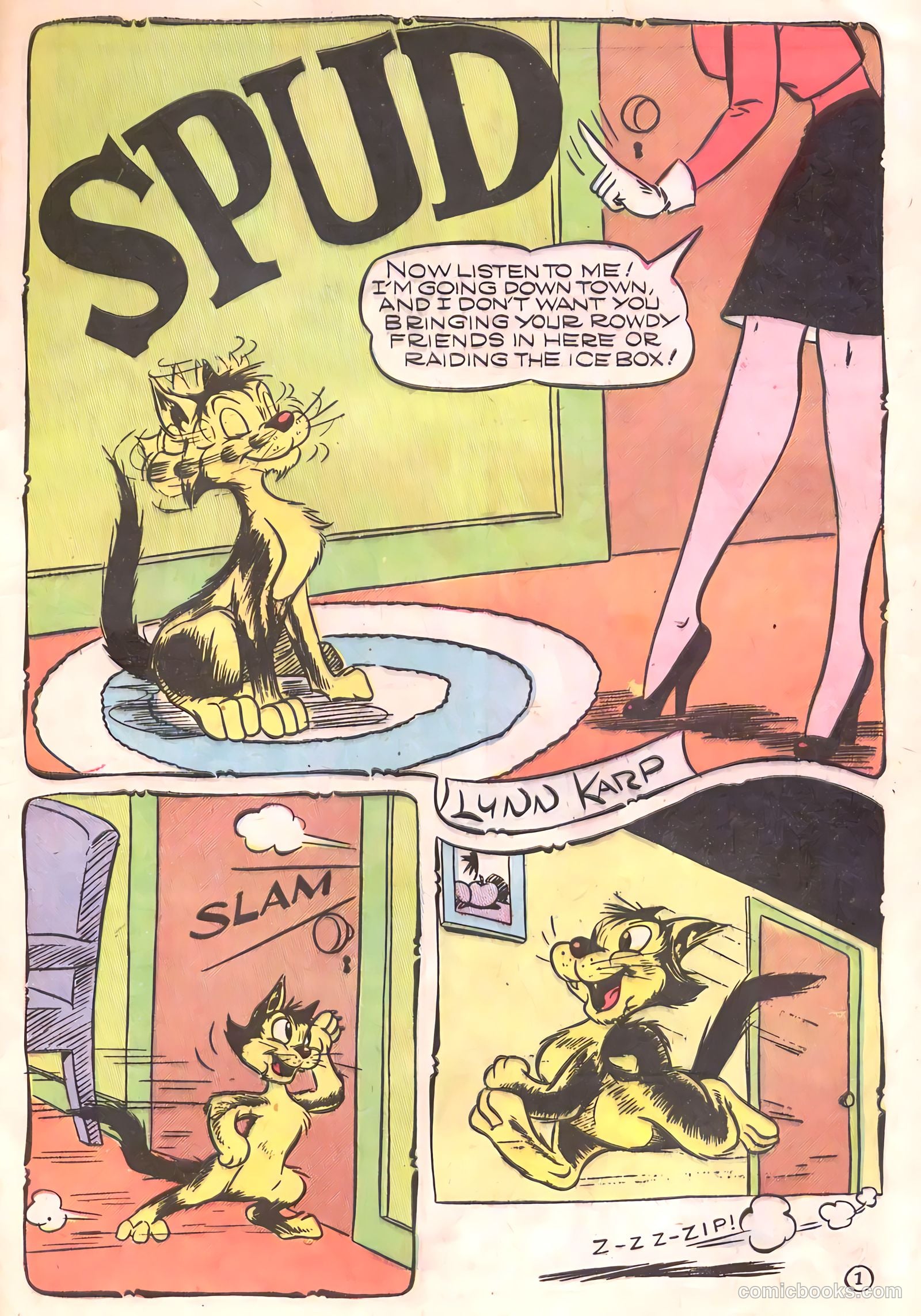 Giggle Comics #79 (1951, Creston Publications Corp.) — page 45 of 52