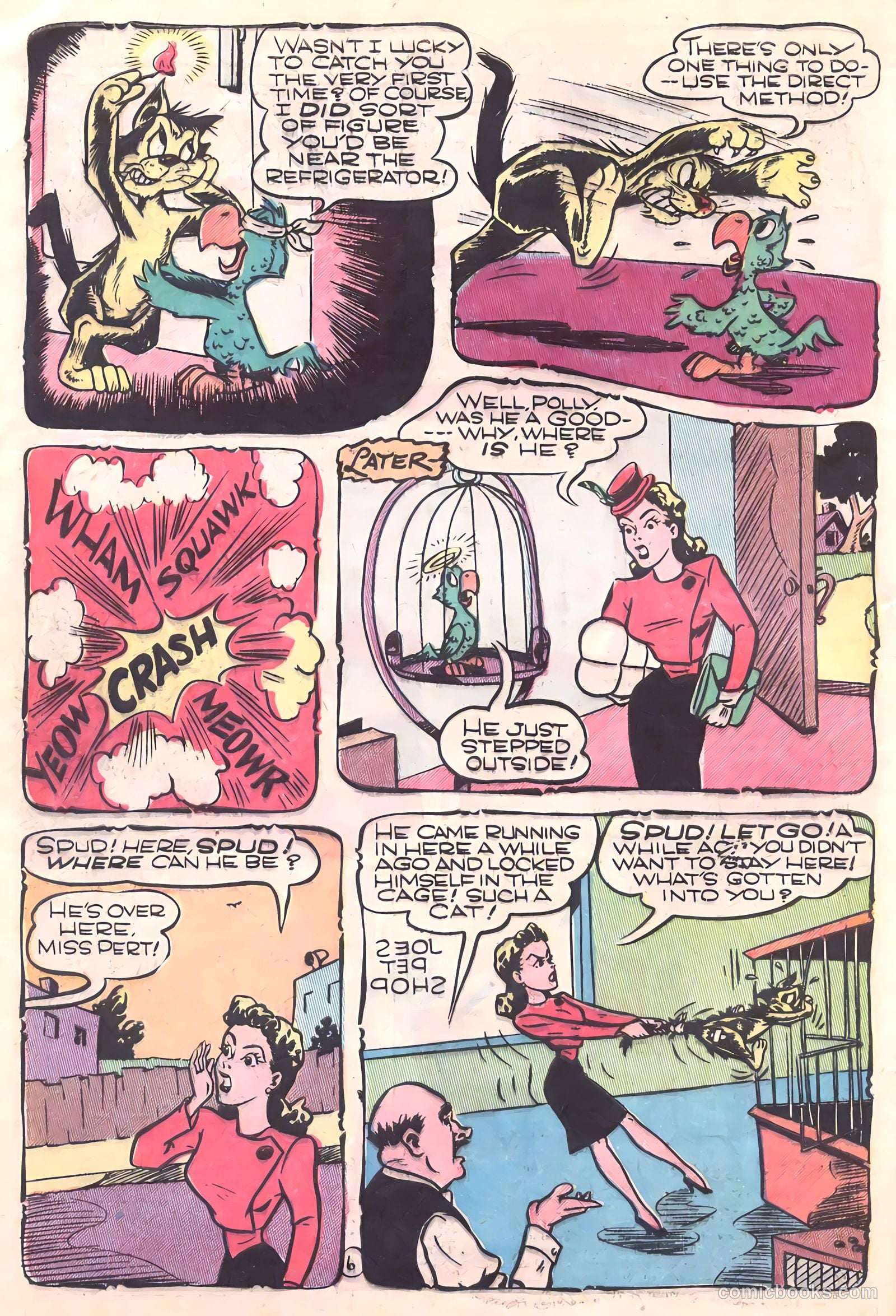 Giggle Comics #79 (1951, Creston Publications Corp.) — page 50 of 52