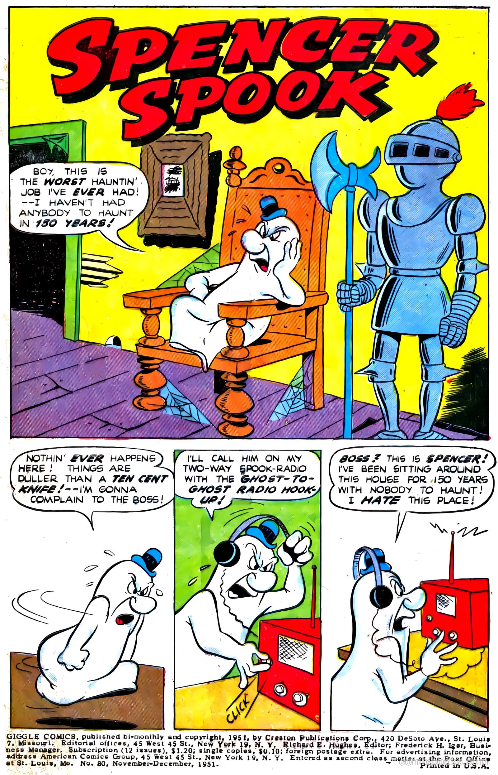 Giggle Comics #80 (1951, Creston Publications Corp.) — page 3 of 36