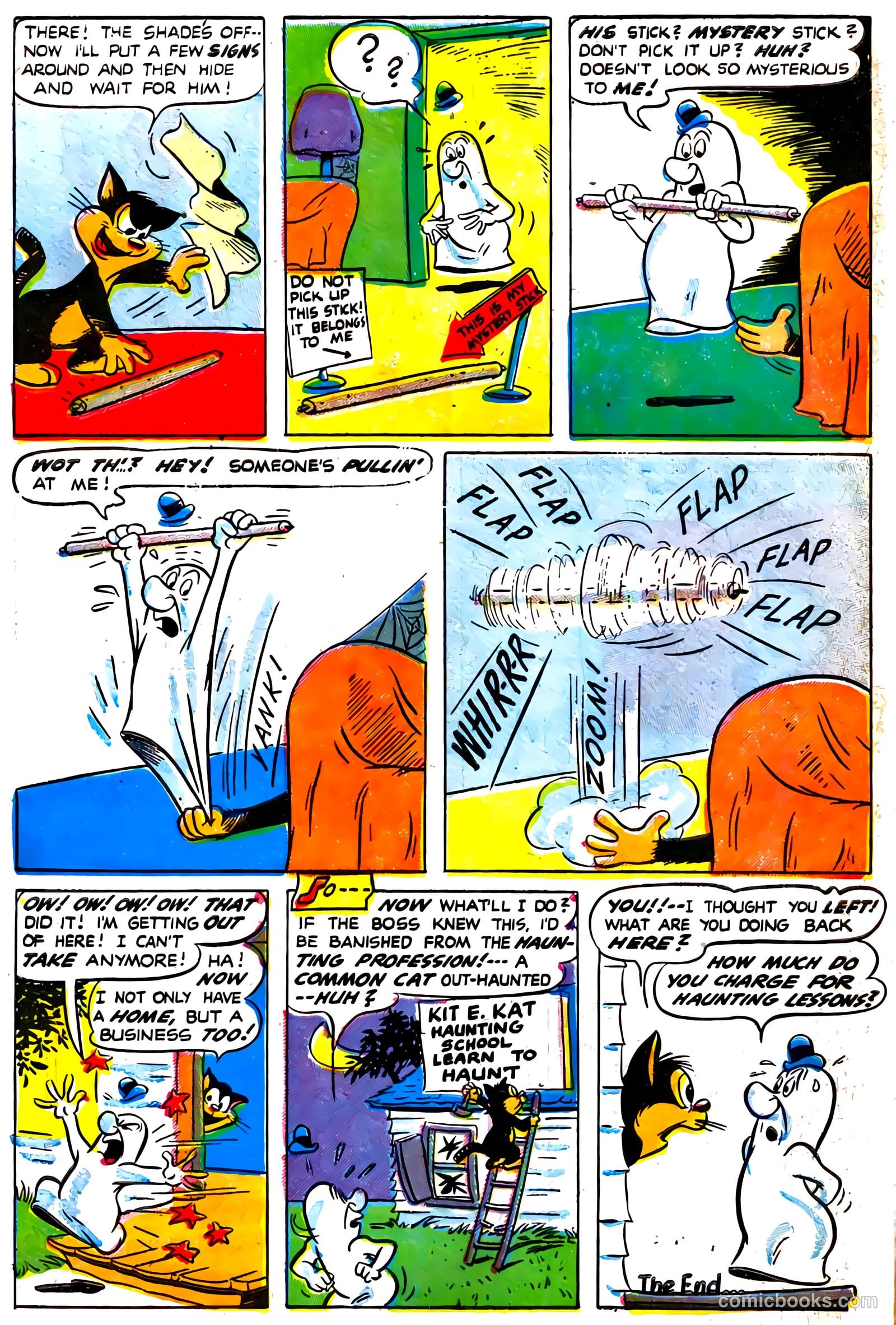 Giggle Comics #80 (1951, Creston Publications Corp.) — page 8 of 36
