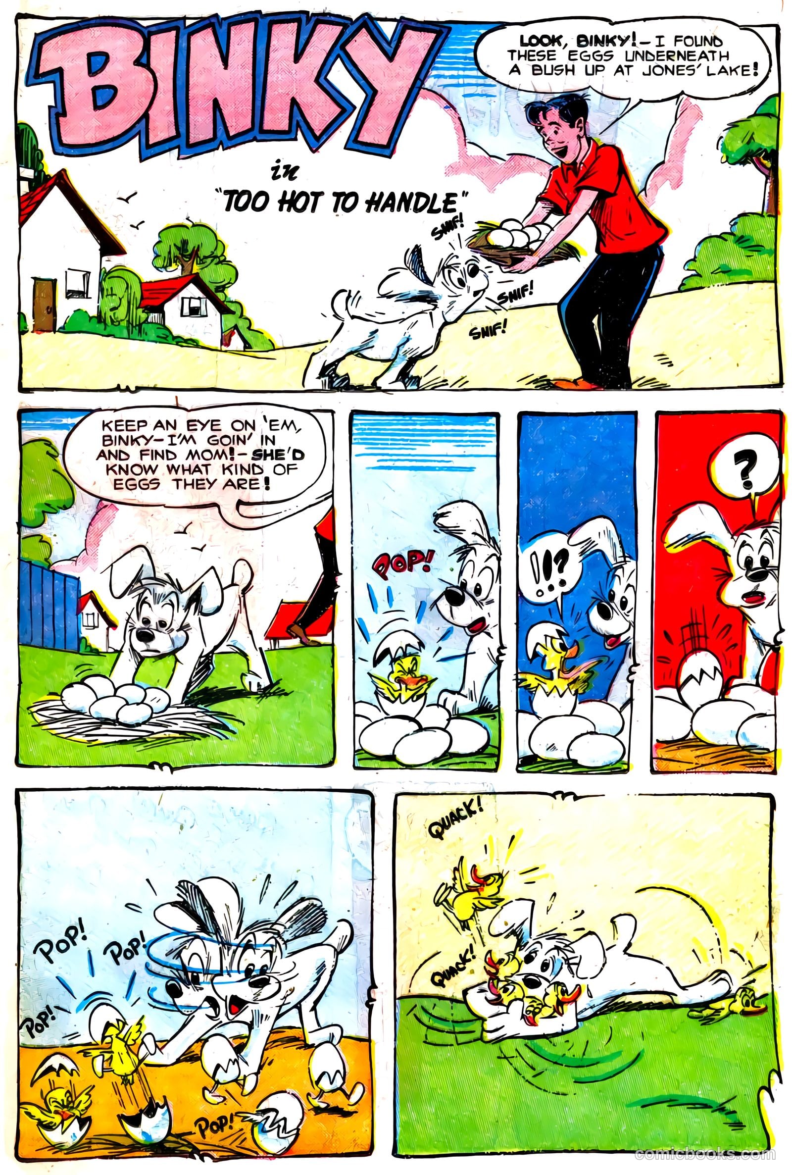 Giggle Comics #80 (1951, Creston Publications Corp.) — page 23 of 36