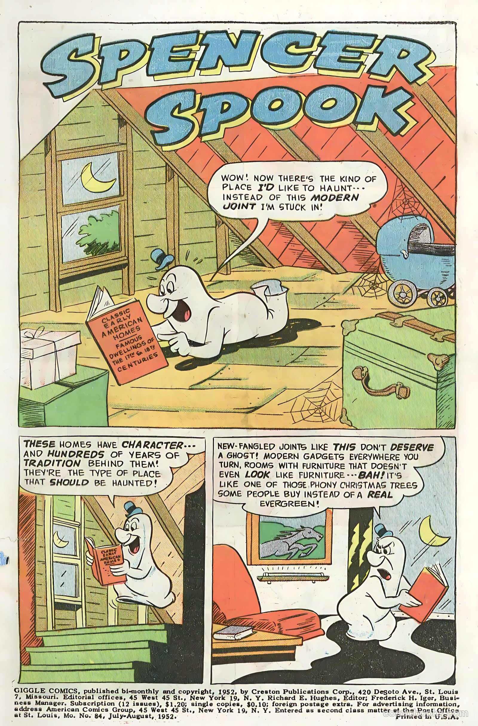 Giggle Comics #84 (1952, Creston Publications Corp.) — page 3 of 36