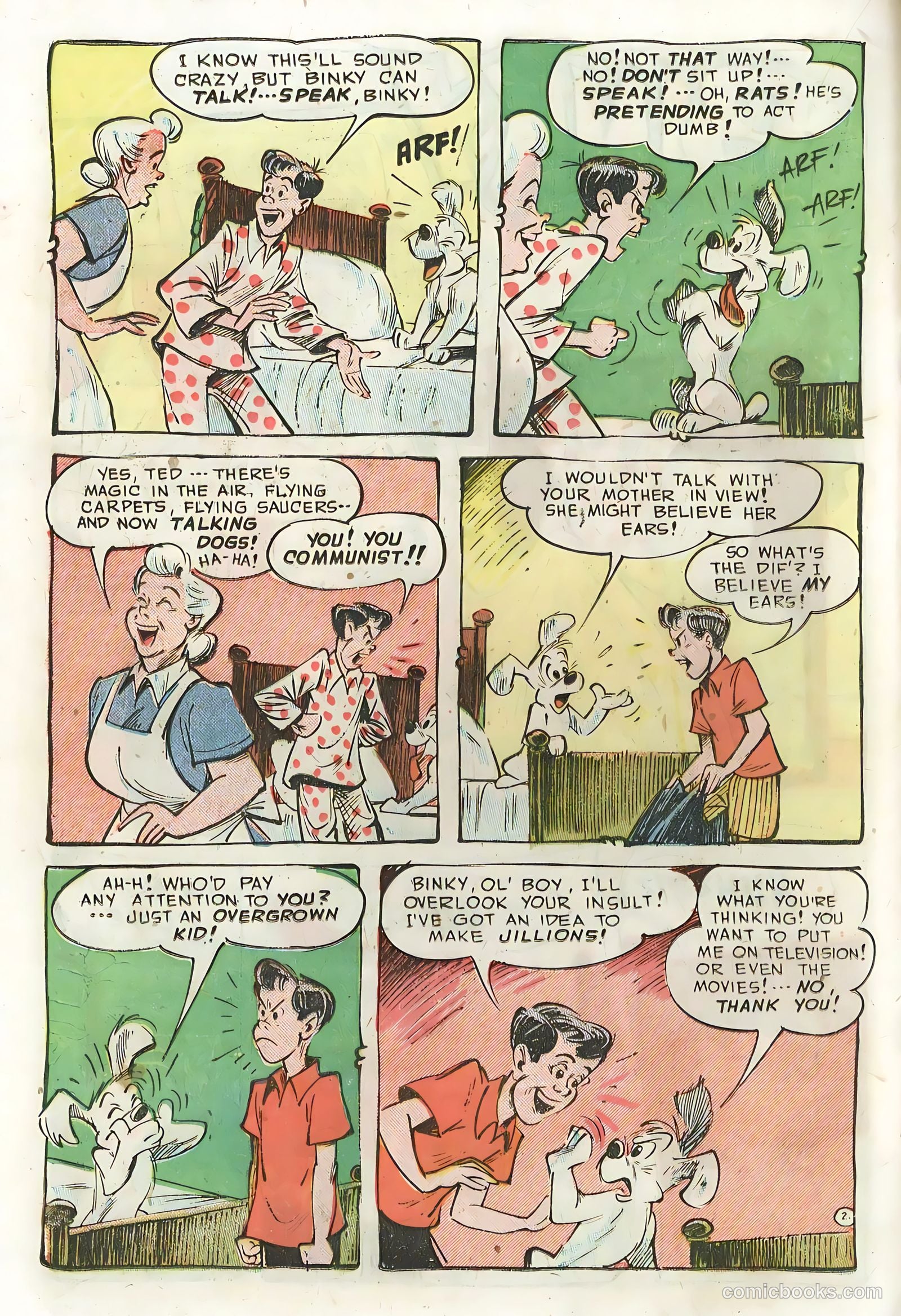 Giggle Comics #84 (1952, Creston Publications Corp.) — page 18 of 36