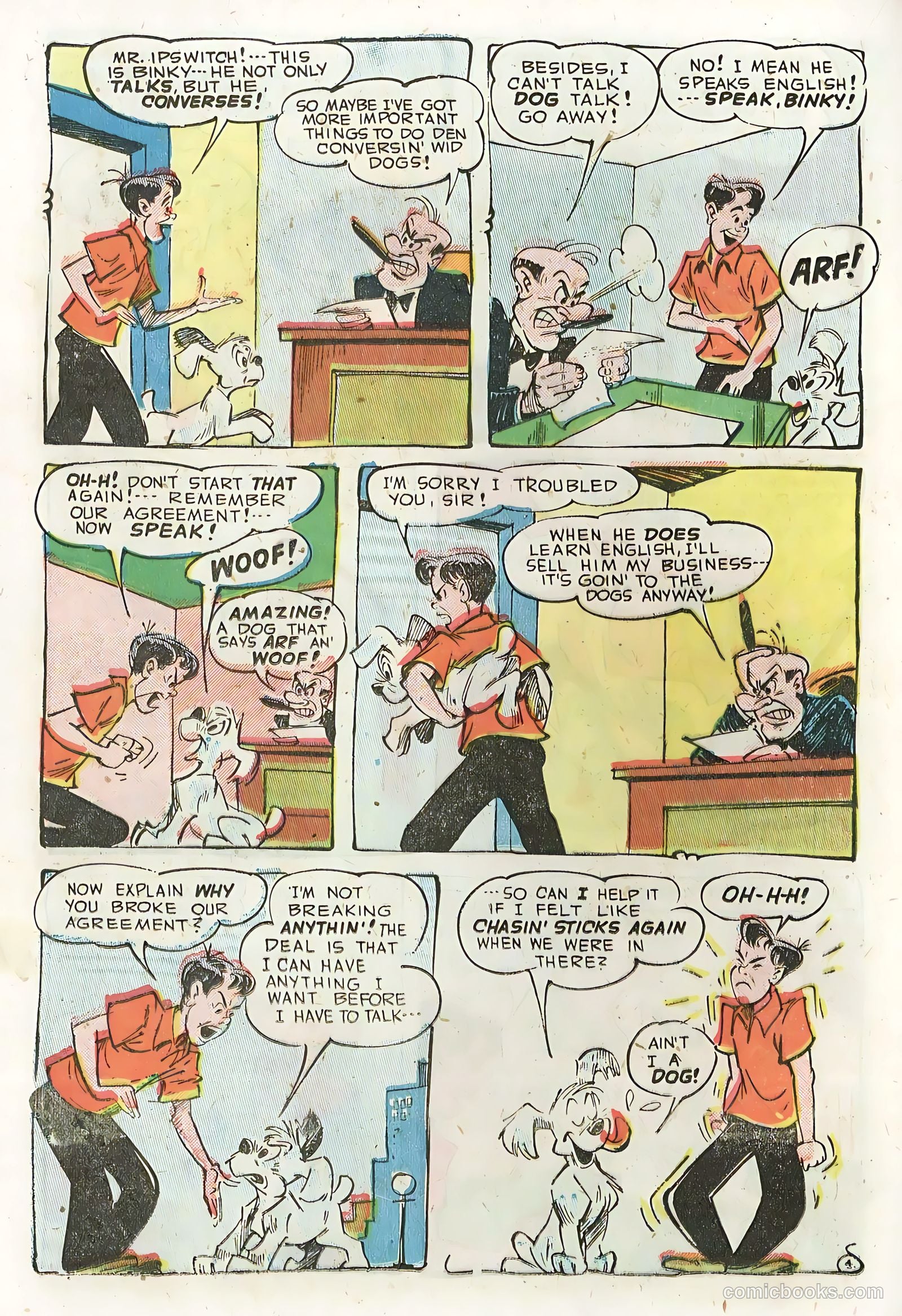Giggle Comics #84 (1952, Creston Publications Corp.) — page 20 of 36