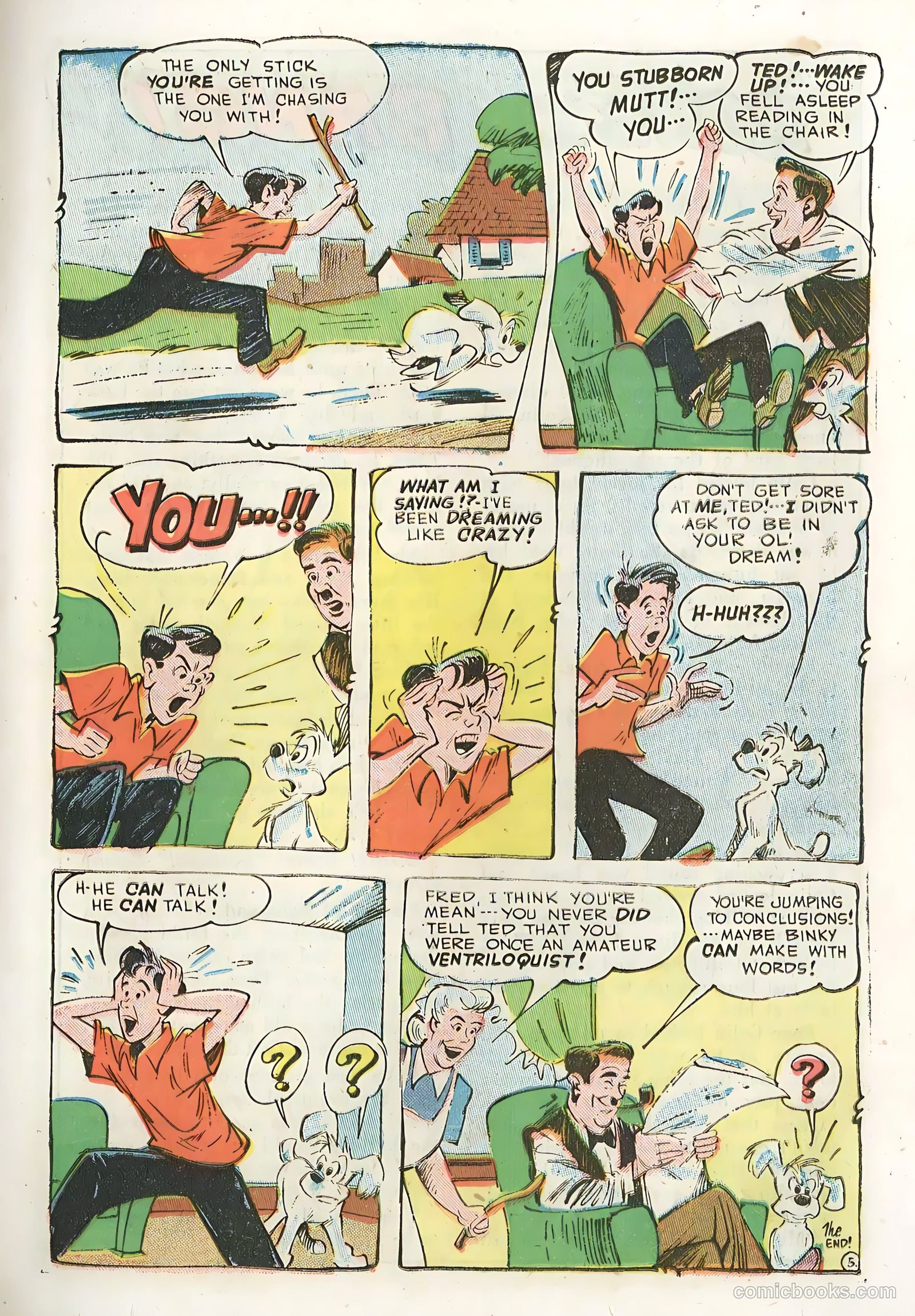 Giggle Comics #84 (1952, Creston Publications Corp.) — page 21 of 36