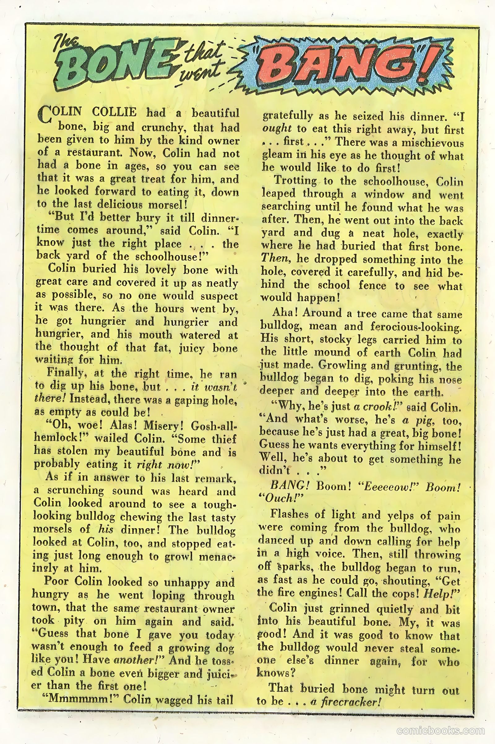 Giggle Comics #84 (1952, Creston Publications Corp.) — page 22 of 36