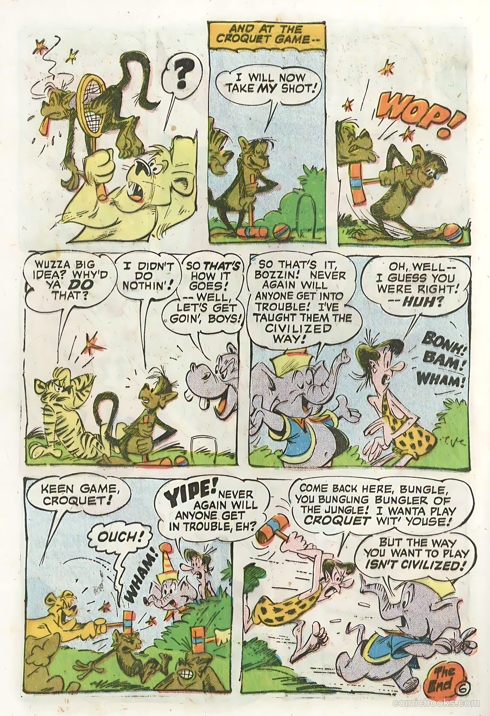 Giggle Comics #84 (1952, Creston Publications Corp.) — page 28 of 36