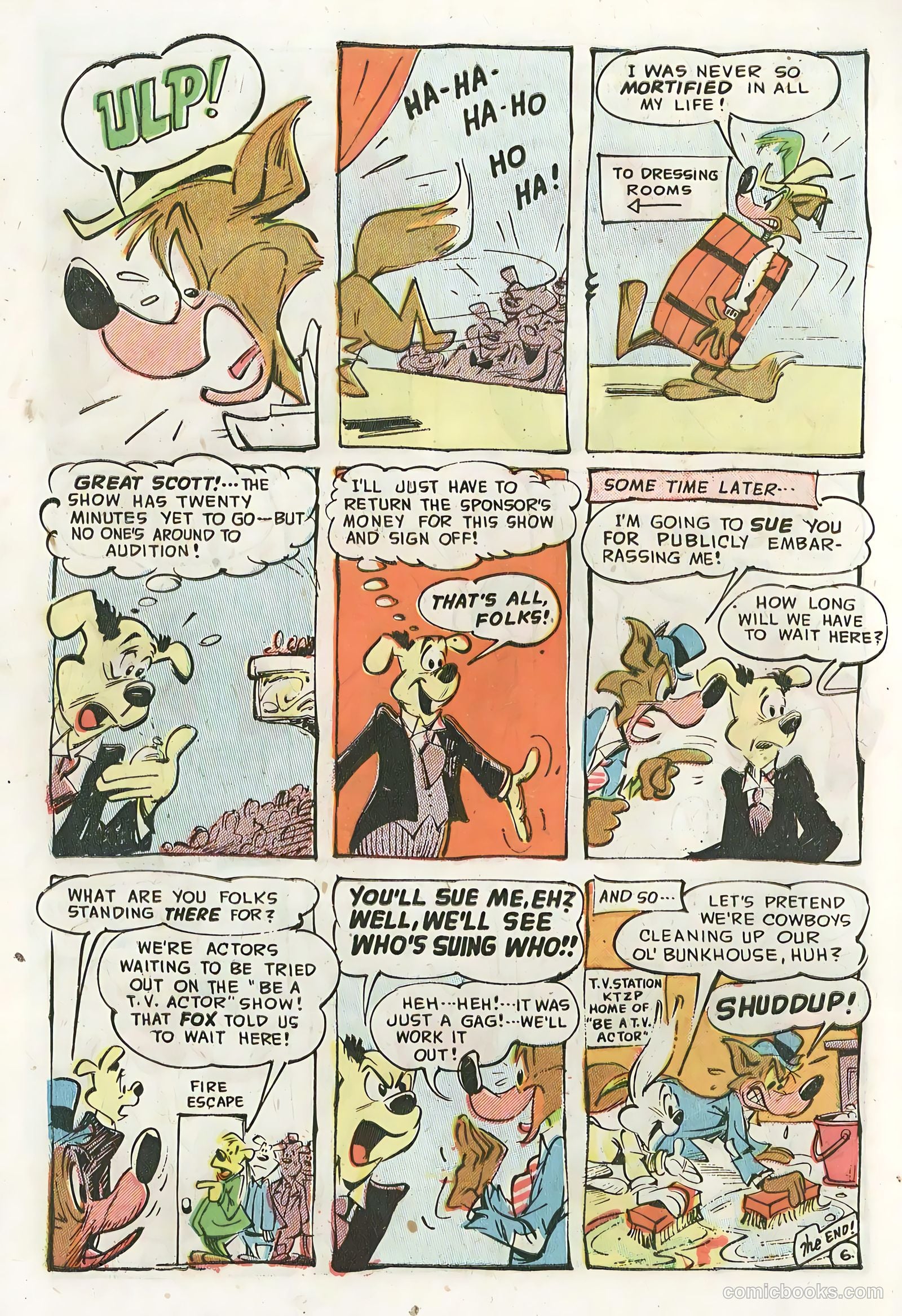 Giggle Comics #84 (1952, Creston Publications Corp.) — page 34 of 36