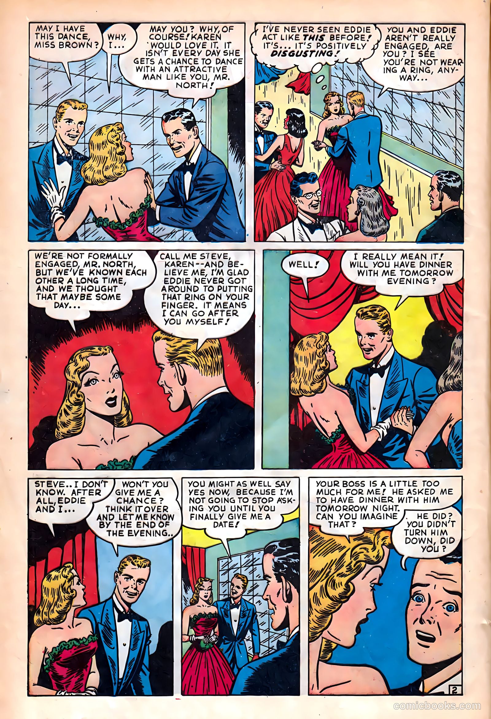 Glamorous Romances #42 (1949) — page 4 of 37