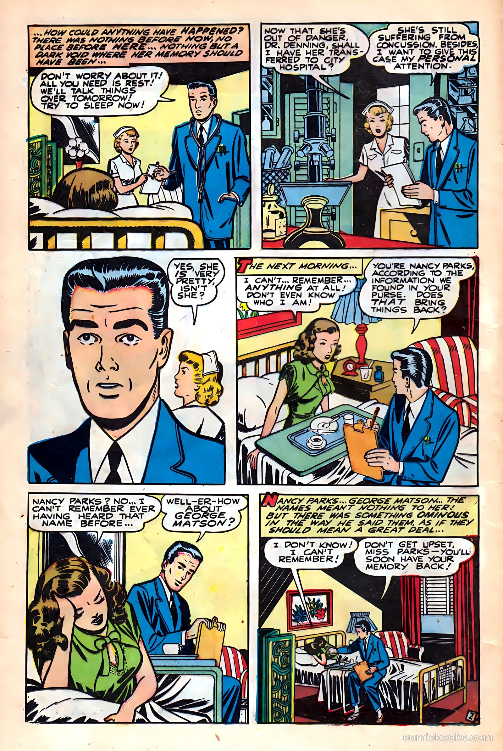 Glamorous Romances #42 (1949) — page 12 of 37