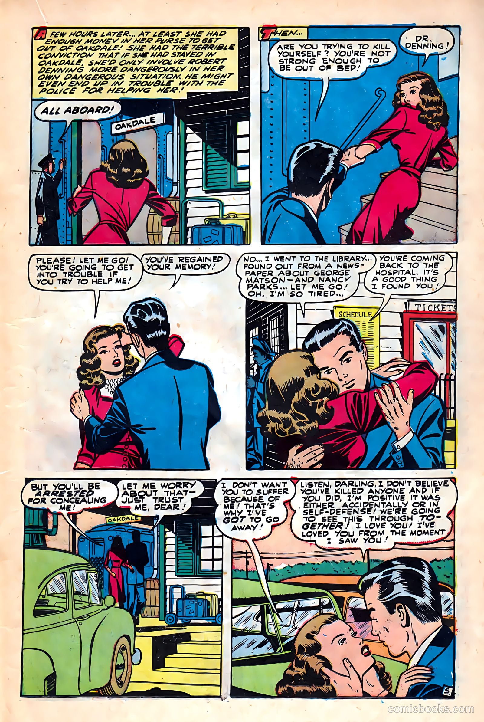Glamorous Romances #42 (1949) — page 15 of 37